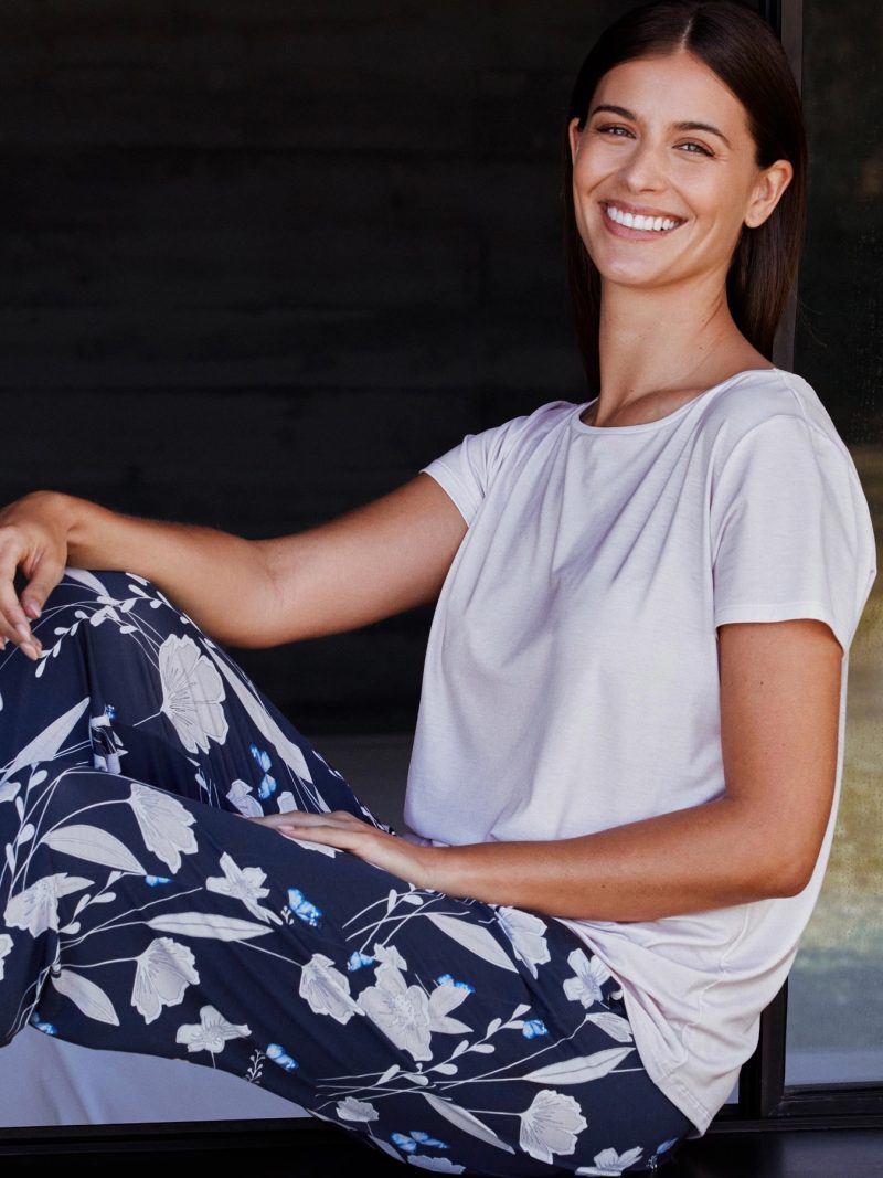 Nuit & Homewear Pyjama / Pyjacourt bleu imprimé im8561n54