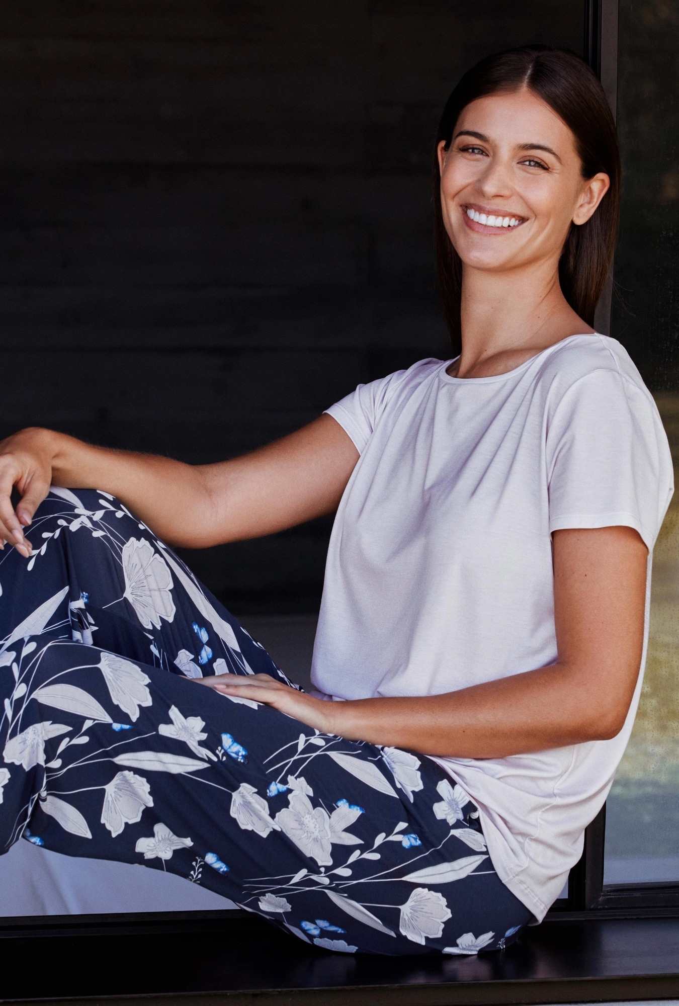 Nuit & Homewear Pyjama / Pyjacourt bleu imprimé im8561n54