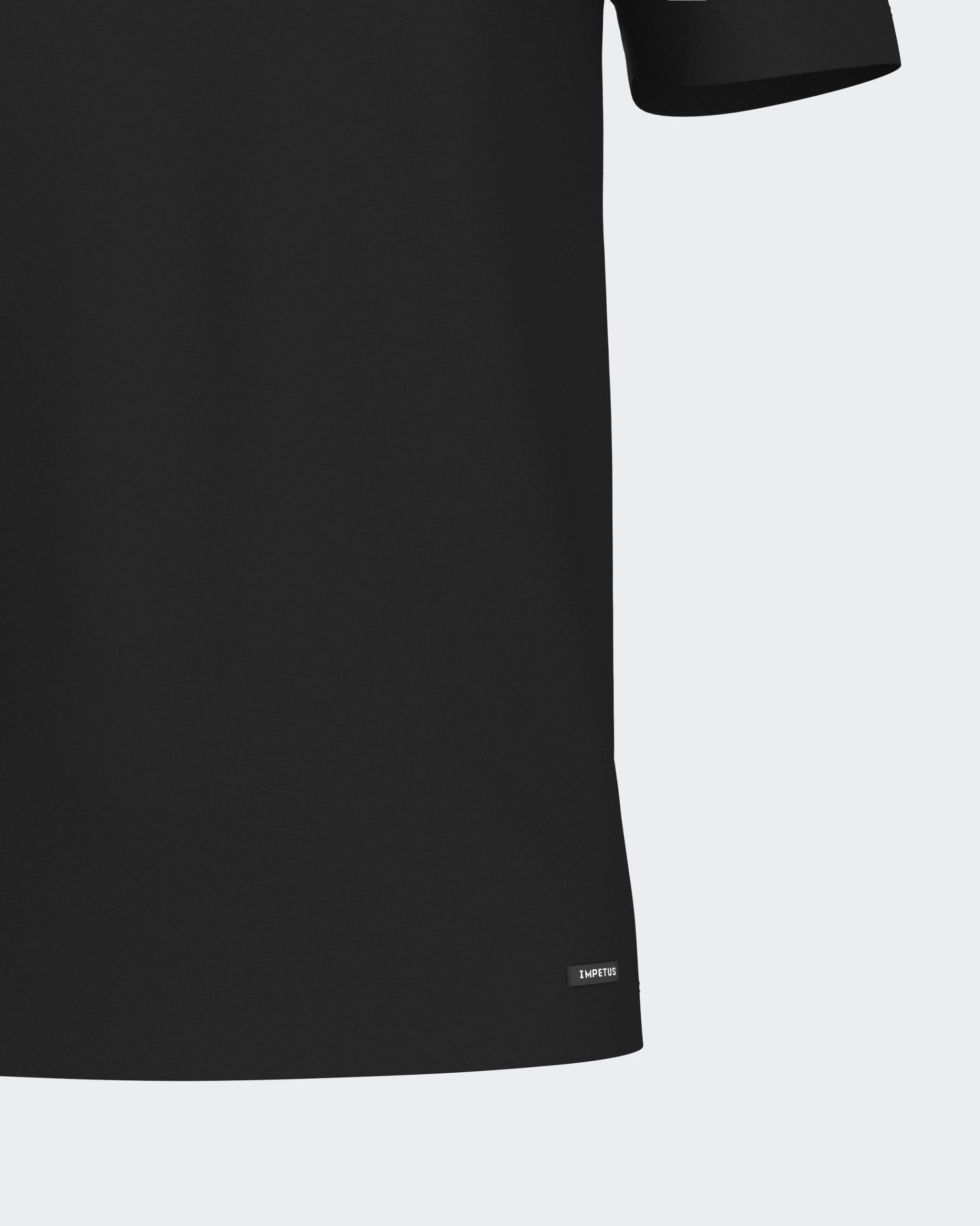 Nuit & Homewear Tee shirt noir 1351b45 – Image 3