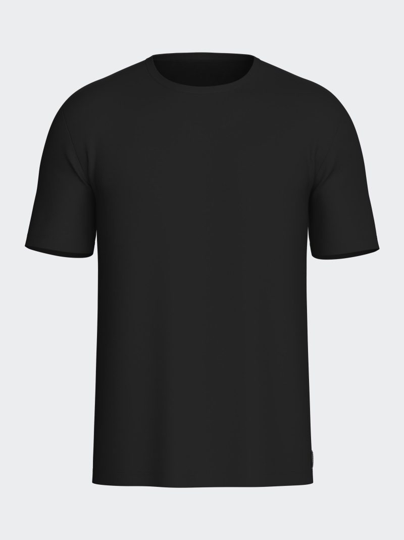 Nuit & Homewear Tee shirt noir 1363002