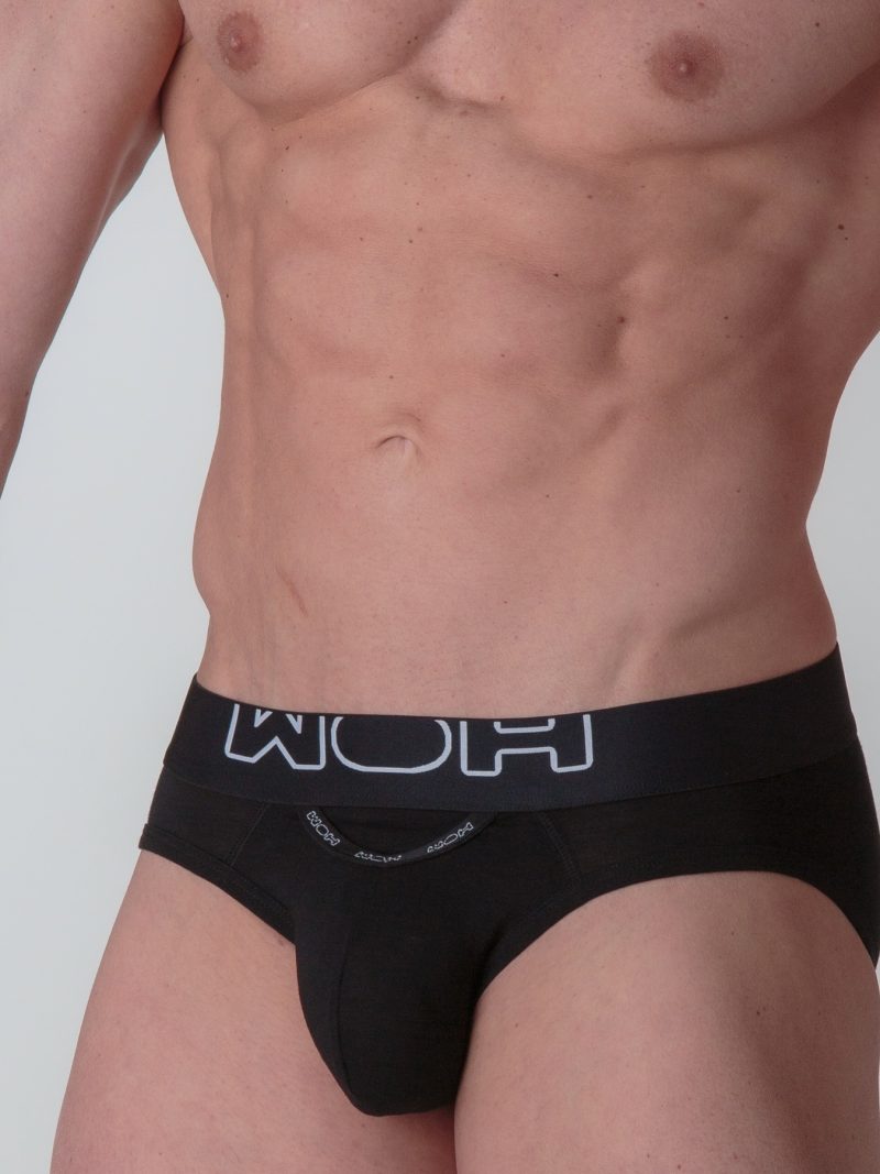 Les dessous Slip noir 463011