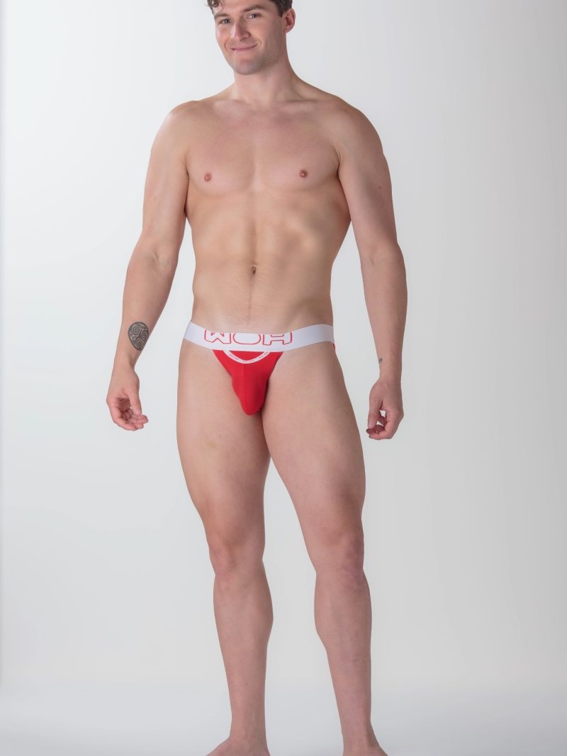Les dessous Slip rouge 463010