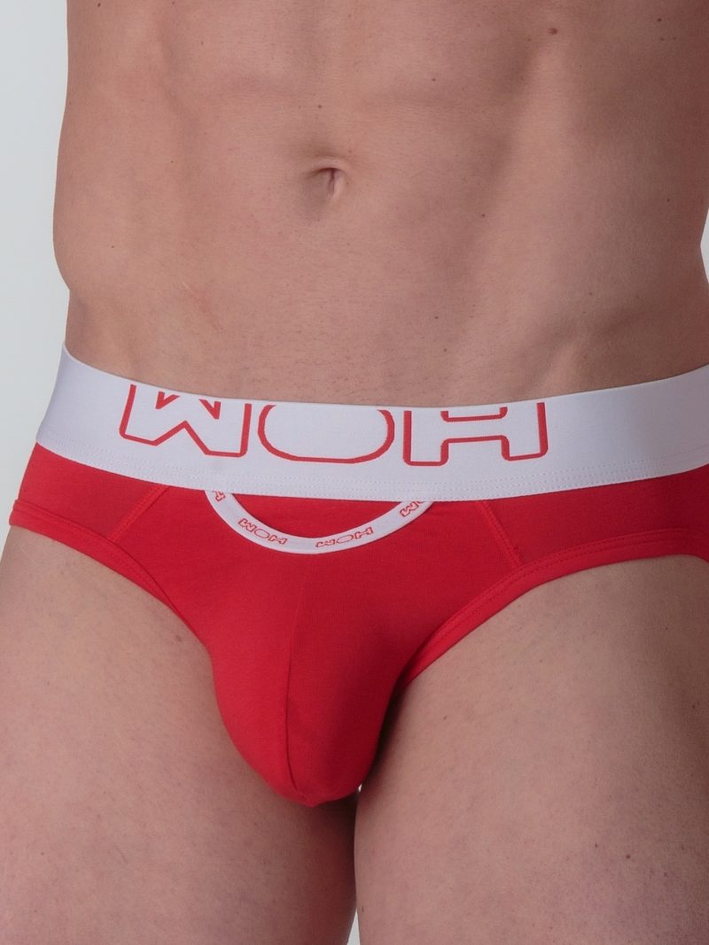 Les dessous Slip rouge 463011