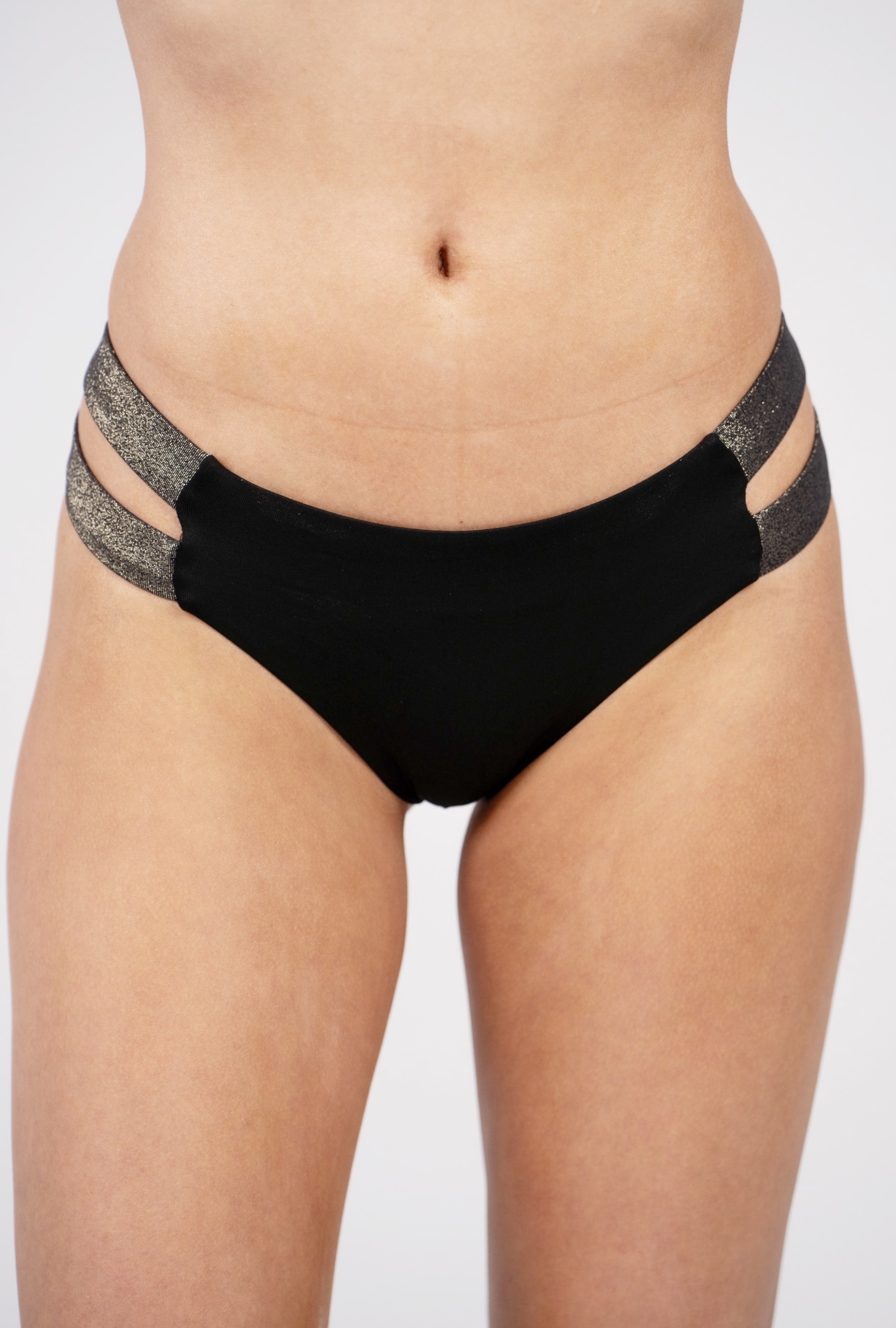 Bain Maillot Bandeau / Brassière noir renfortattitude – Image 4