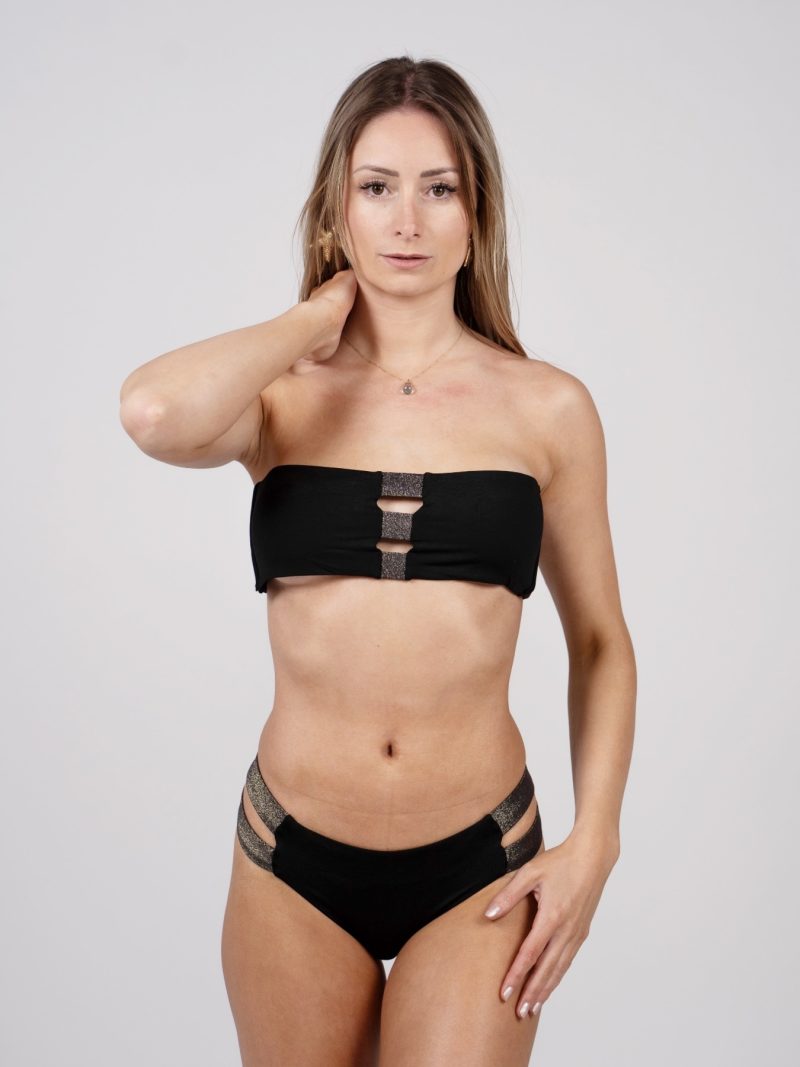 Bain Maillot Bandeau / Brassière noir renfortattitude