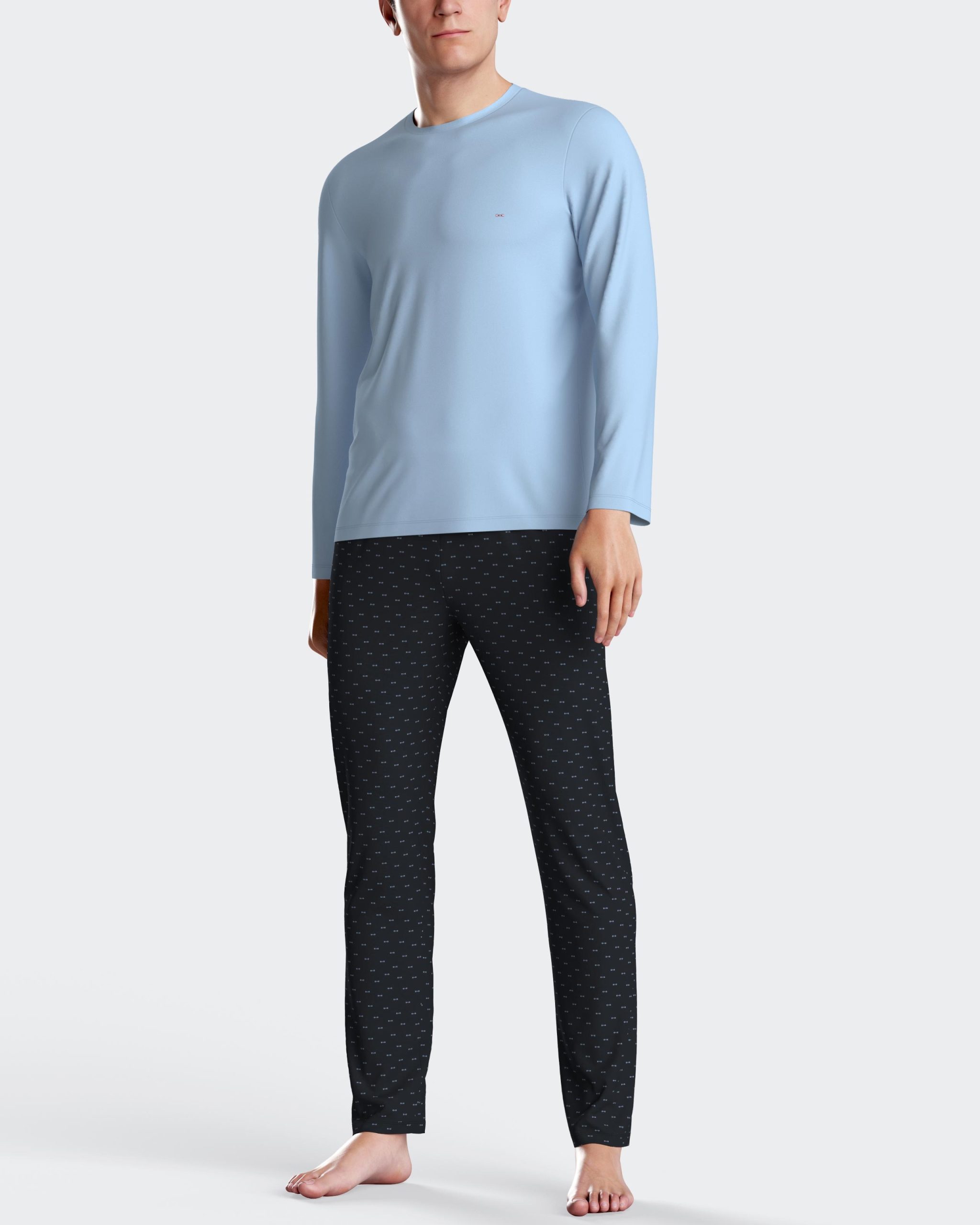Nuit & Homewear Pyjama et Pyjacourt bleu ep1551h81
