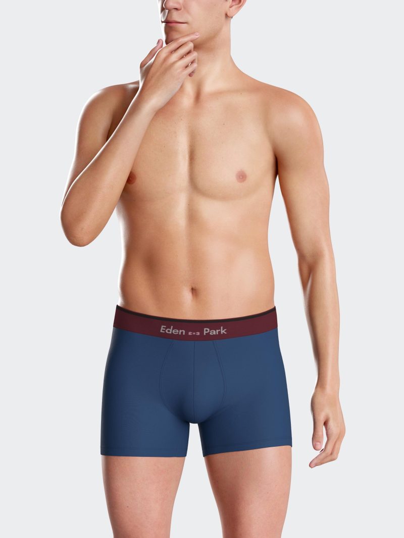 Les dessous Boxer bordeaux ep1221h77