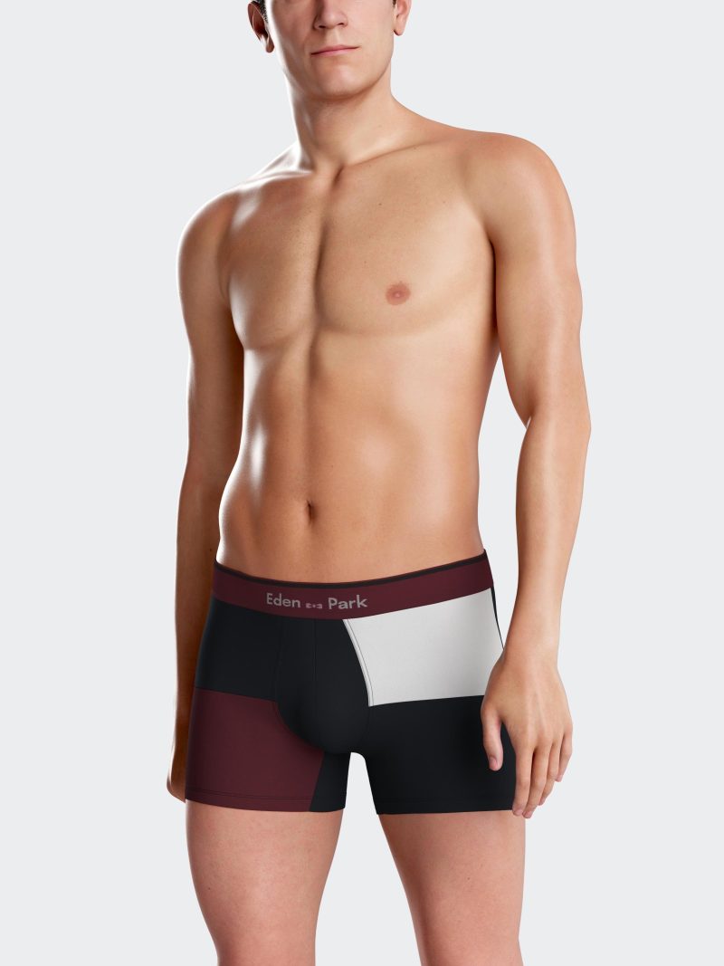 Les dessous Boxer marine+marine multico ep1221h78p2