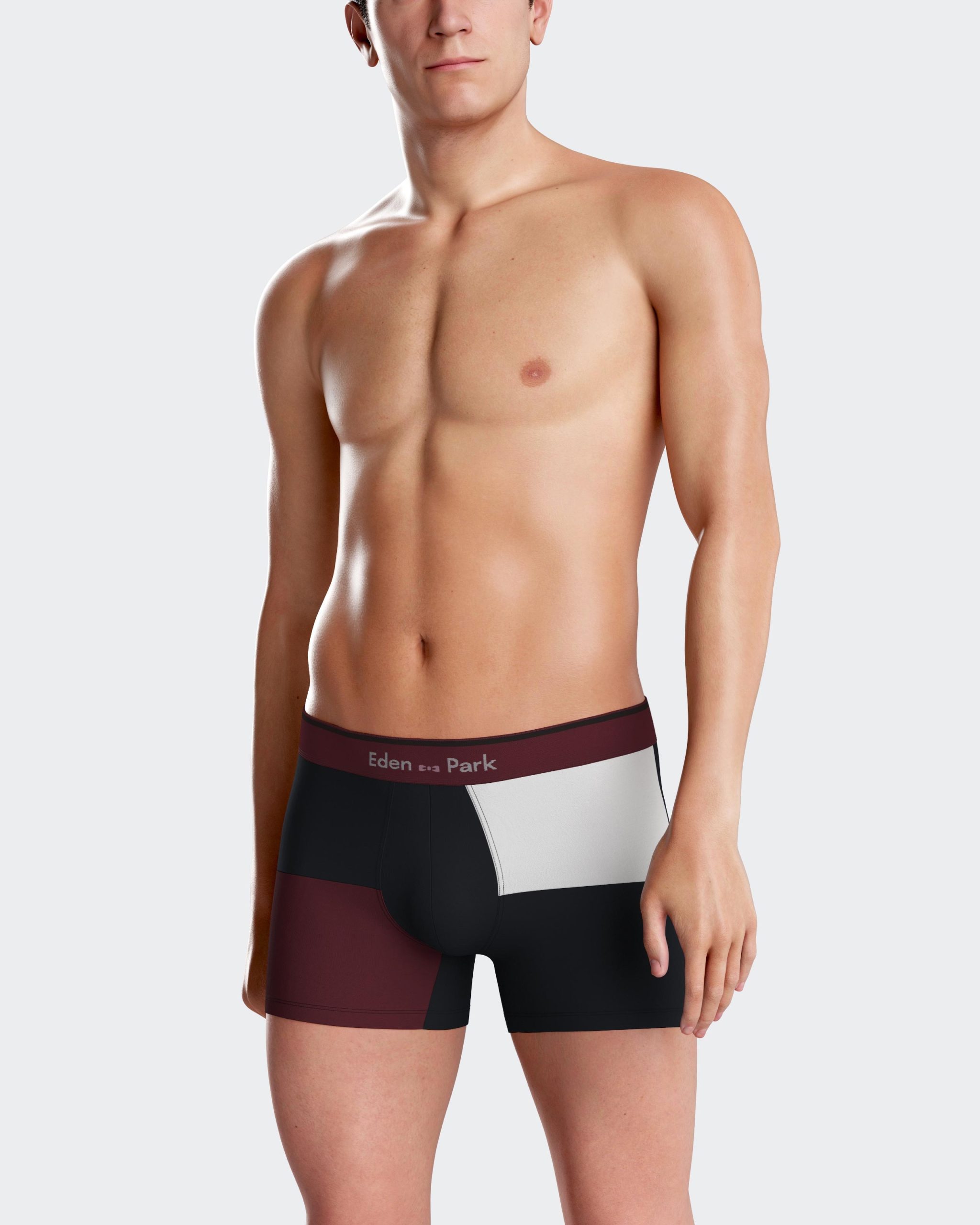Les dessous Boxer marine+marine multico ep1221h78p2