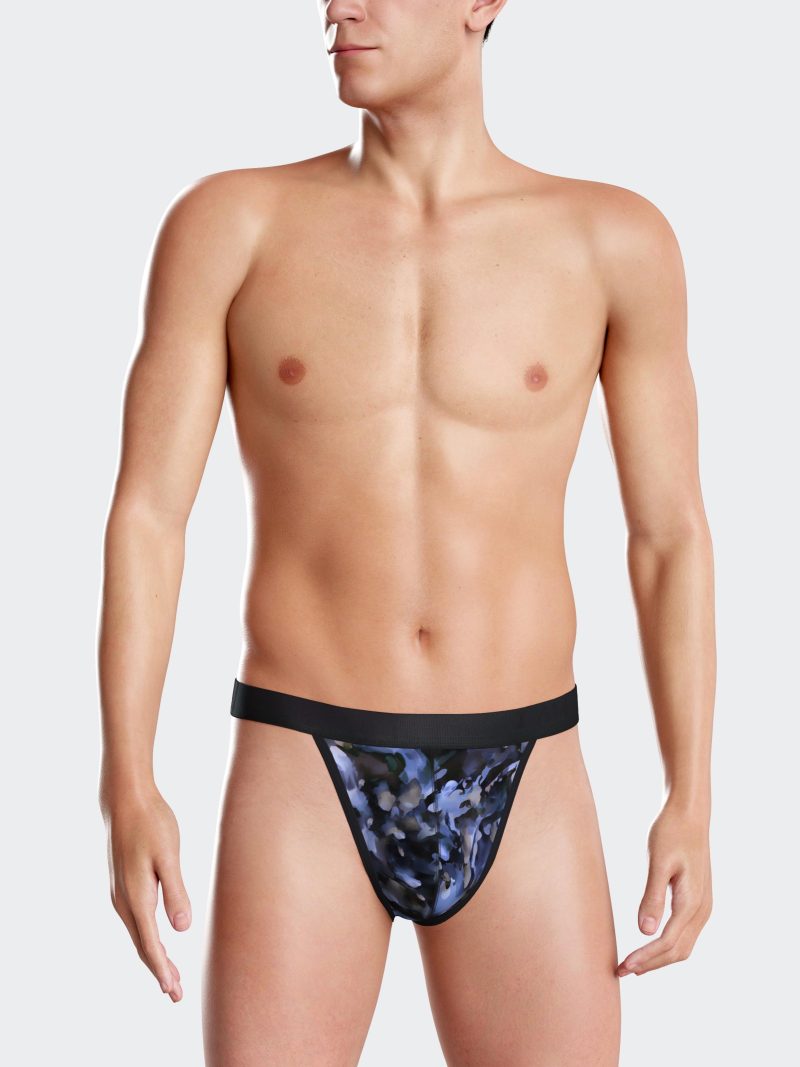 Les dessous String bleu ii1141n84