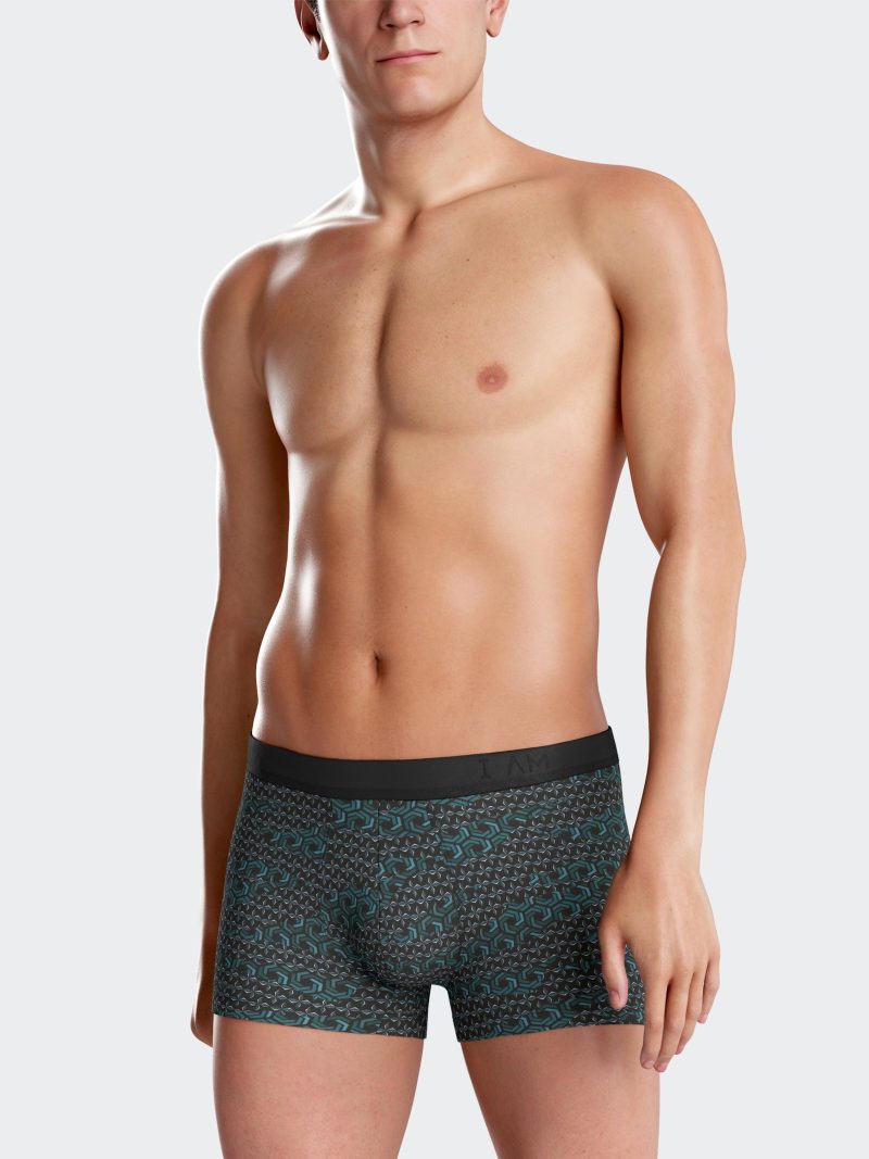 Les dessous Boxer vert ii1221n87
