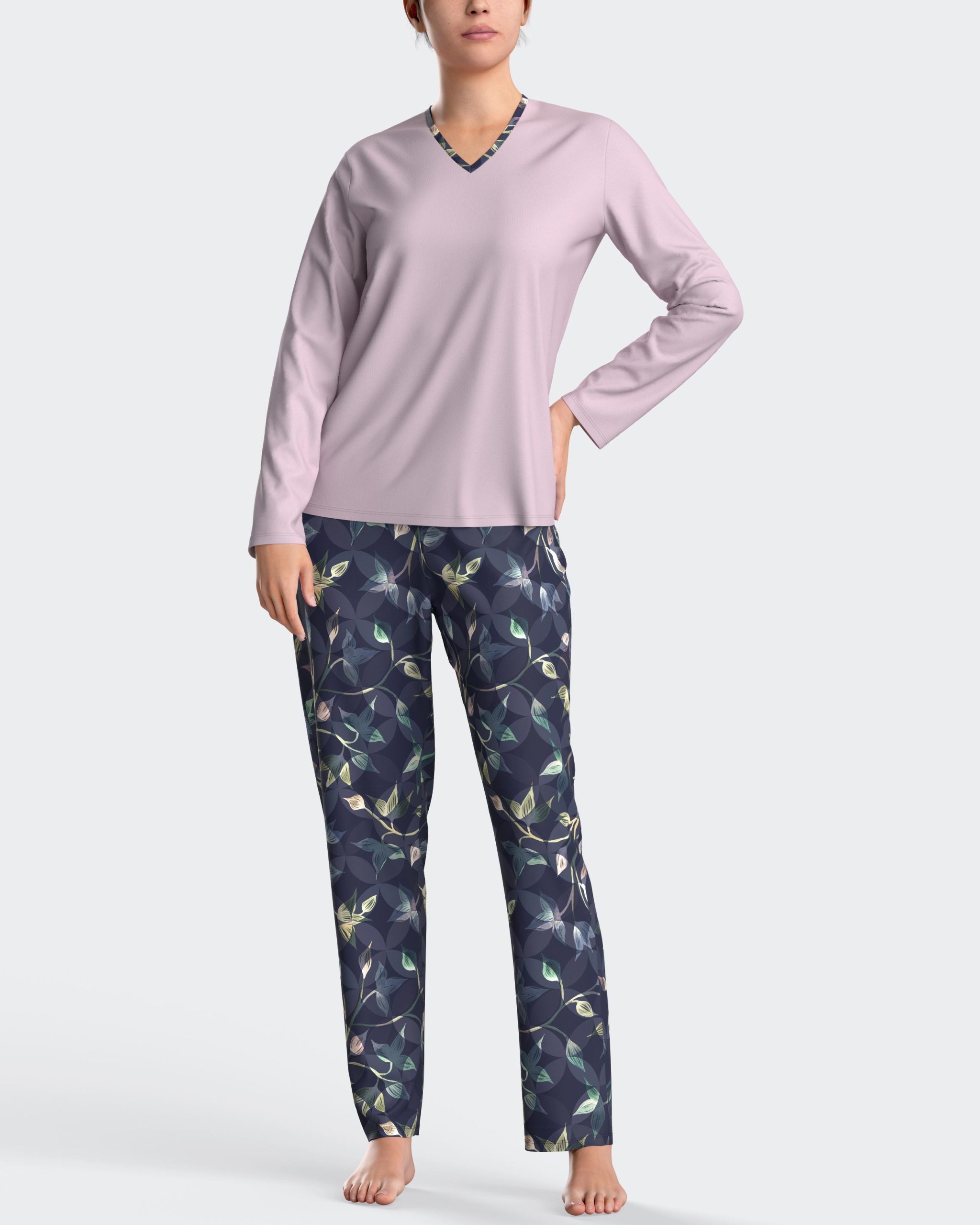 Nuit & Homewear Pyjama / Pyjacourt bleu im8552n96