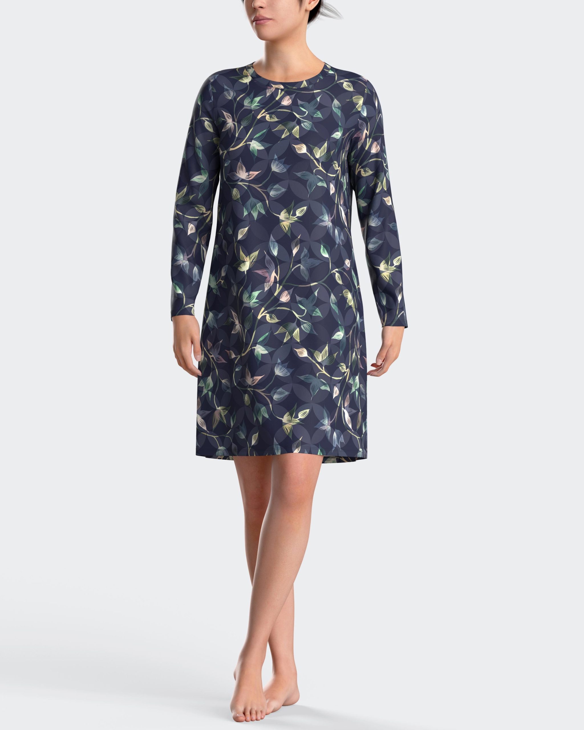 Nuit & Homewear Chemise de nuit bleu im8661n96