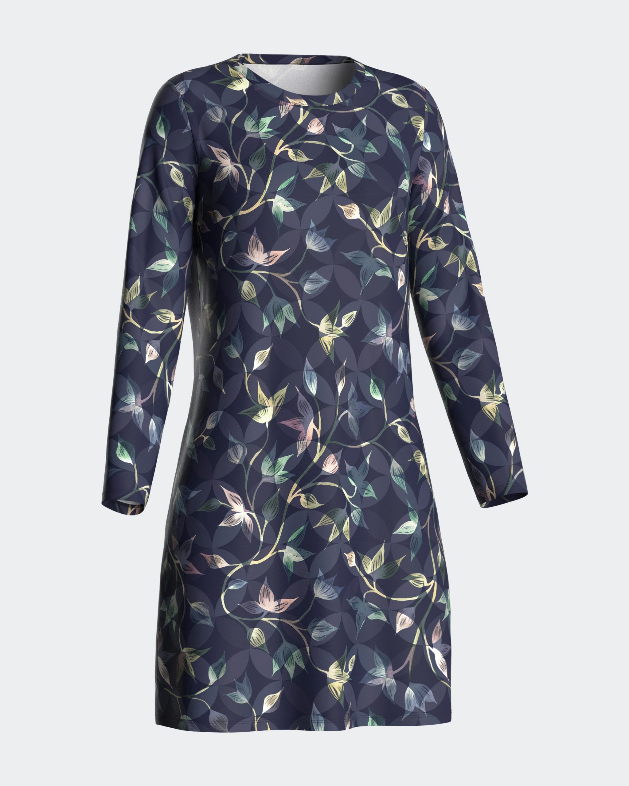 Nuit & Homewear Chemise de nuit bleu im8661n96 – Image 3