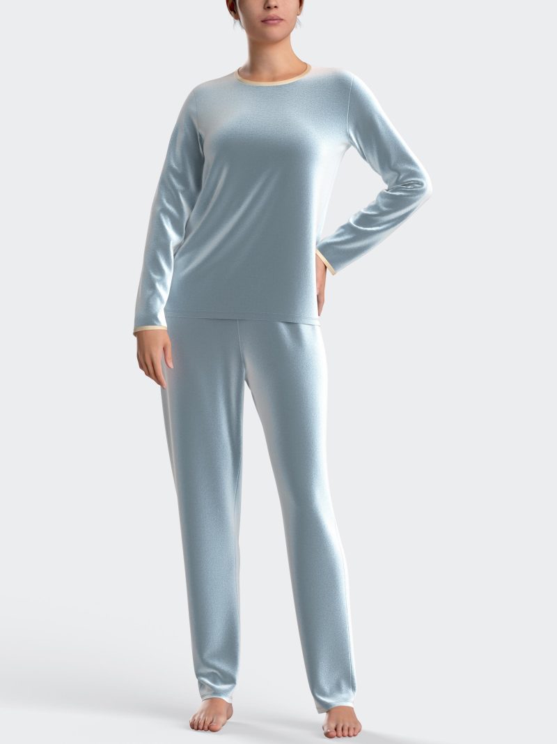 Nuit & Homewear Ensemble détente bleu clair im8551n98