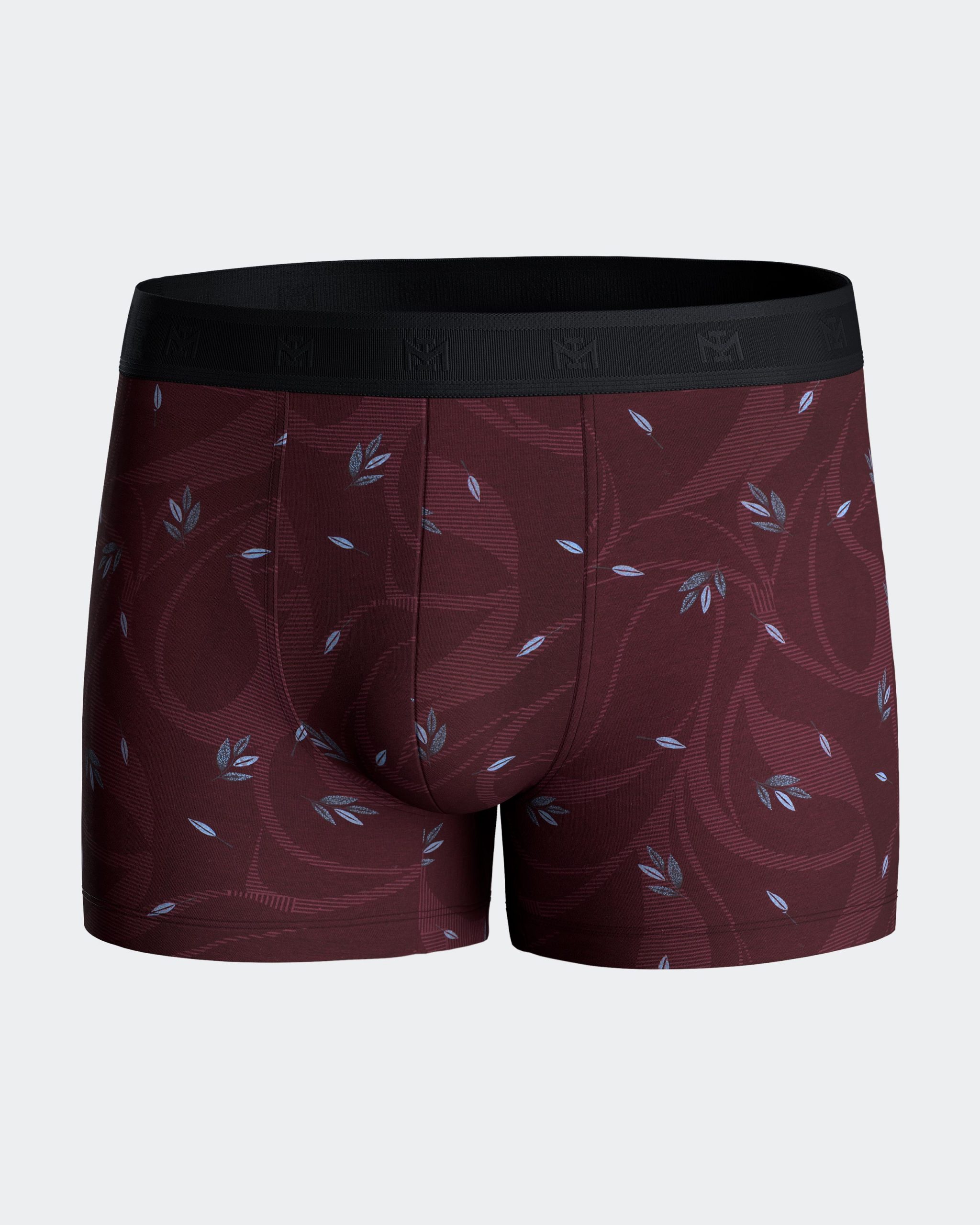 Les dessous Boxer bordeaux im1221n63 – Image 2