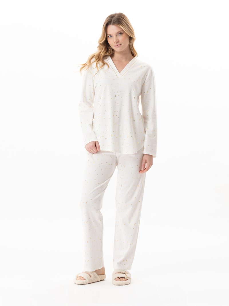 Nuit & Homewear Pyjama / Pyjacourt écru c124apy