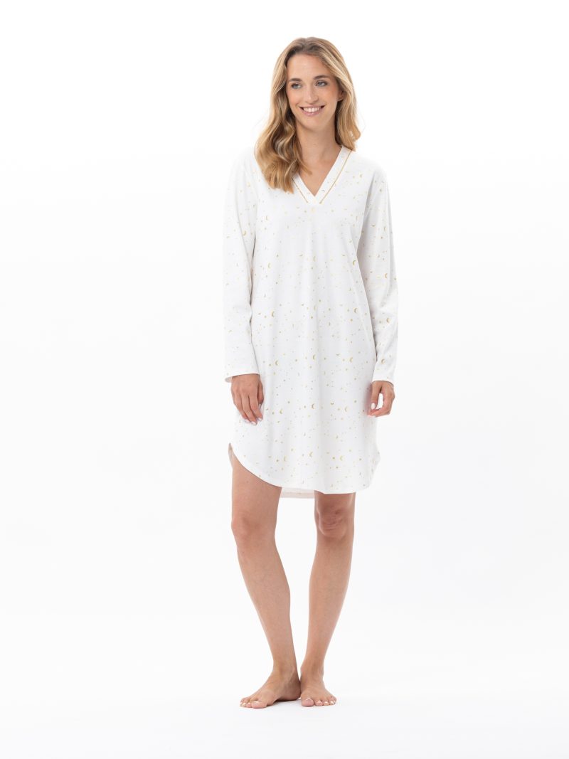 Nuit & Homewear Chemise de nuit écru c124cch