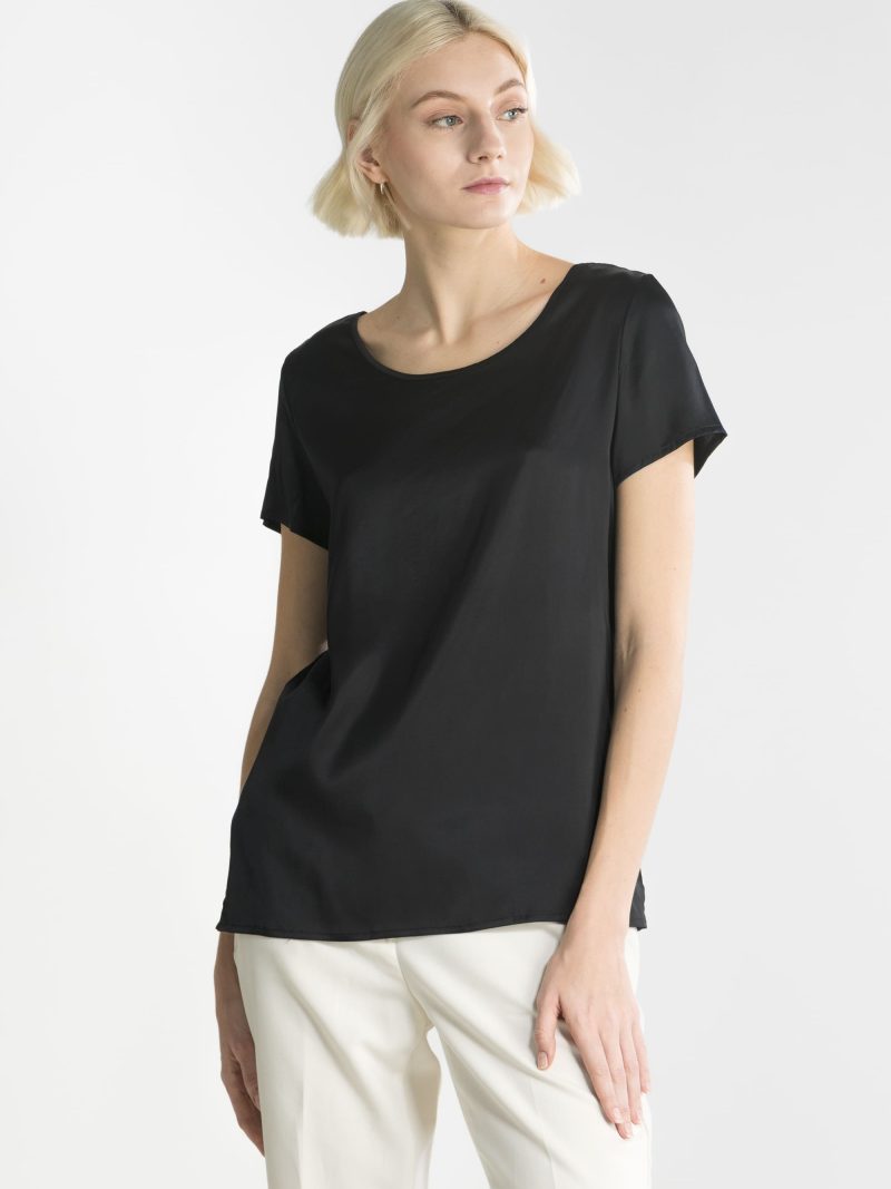 Lingerie Fine Top / Pull noir 1419