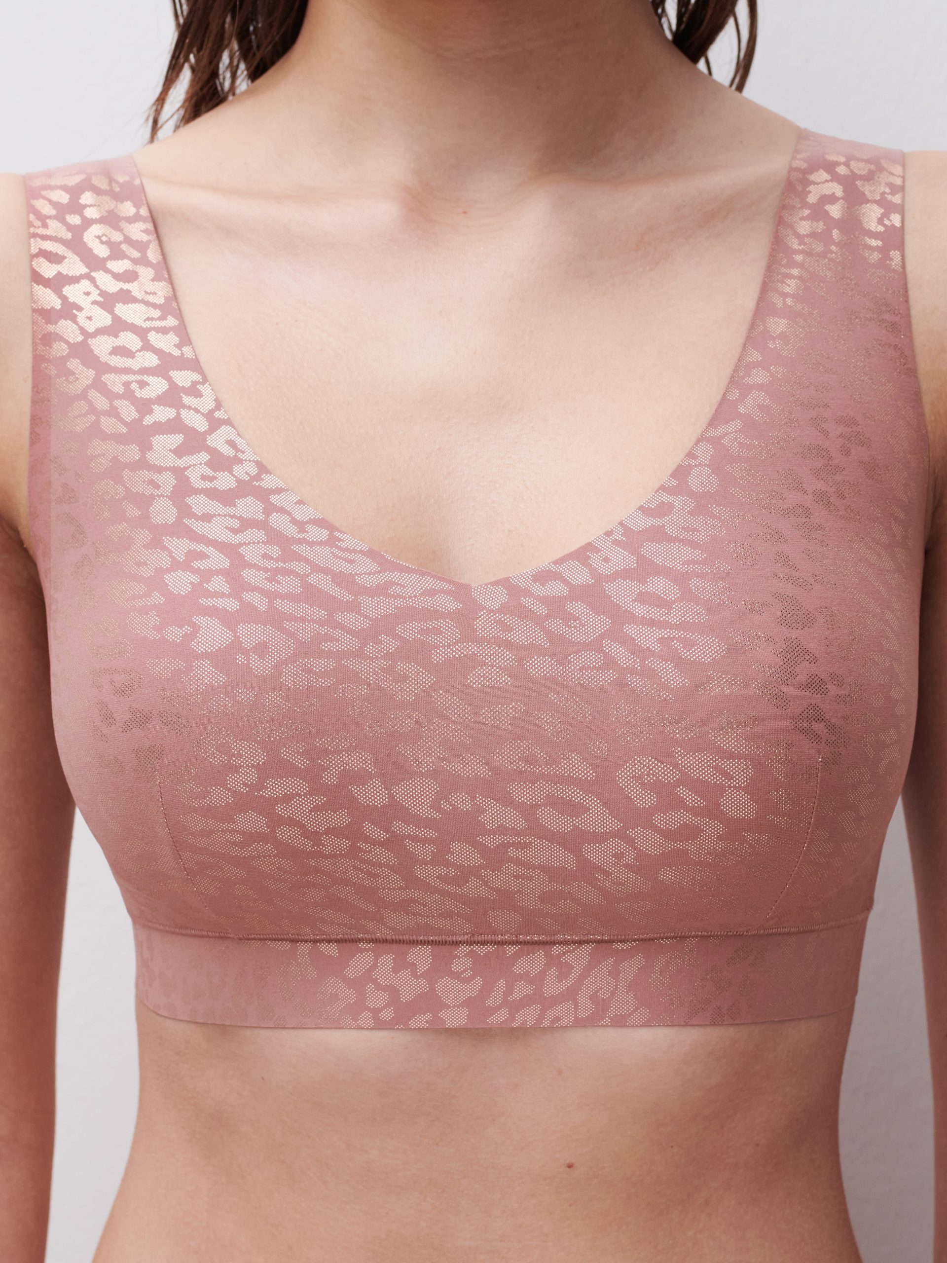 Soutiens-Gorge Sans armatures léopard rose paillette c11dq1 – Image 6