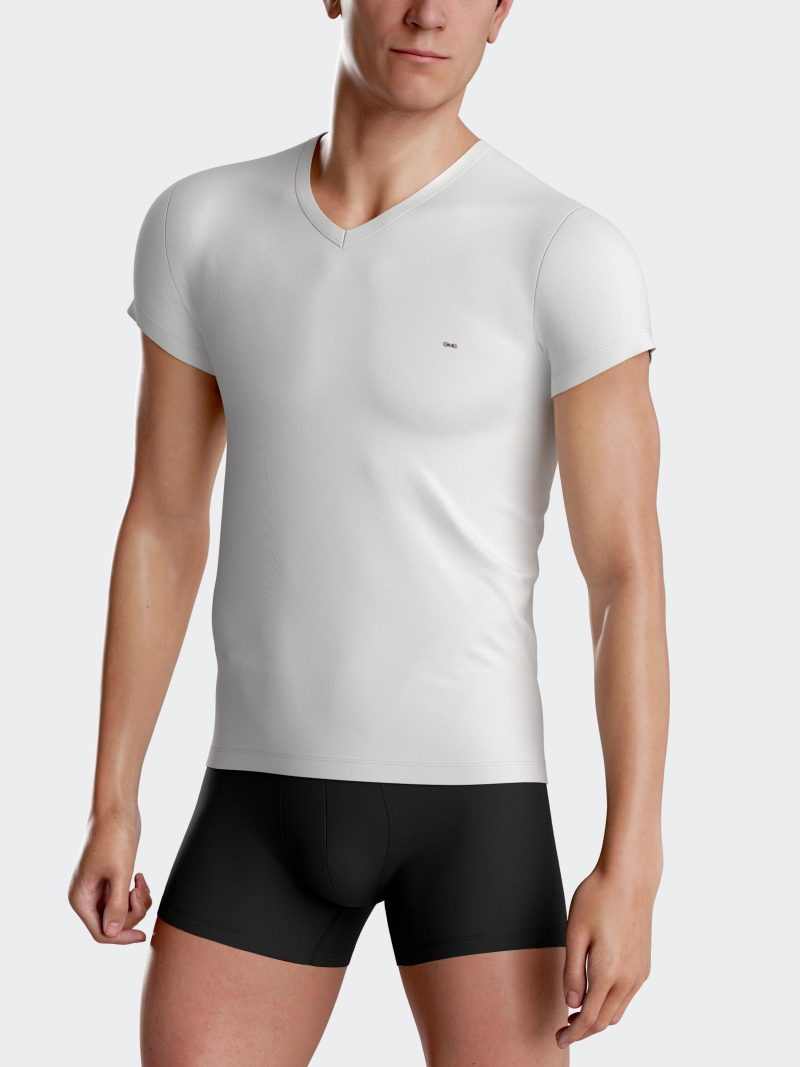 Nuit & Homewear Tee shirt blanc ep1322e60p2