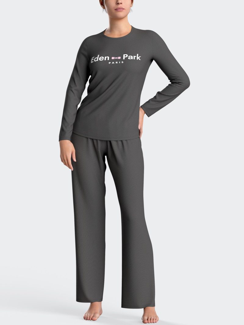 Nuit & Homewear Pyjama / Pyjacourt gris ep8551h15
