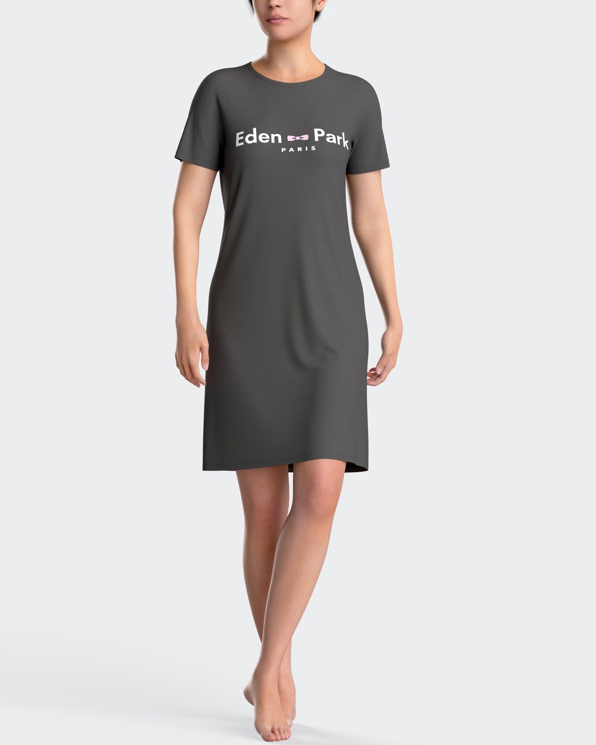 Nuit & Homewear Chemise de nuit gris ep8666h15