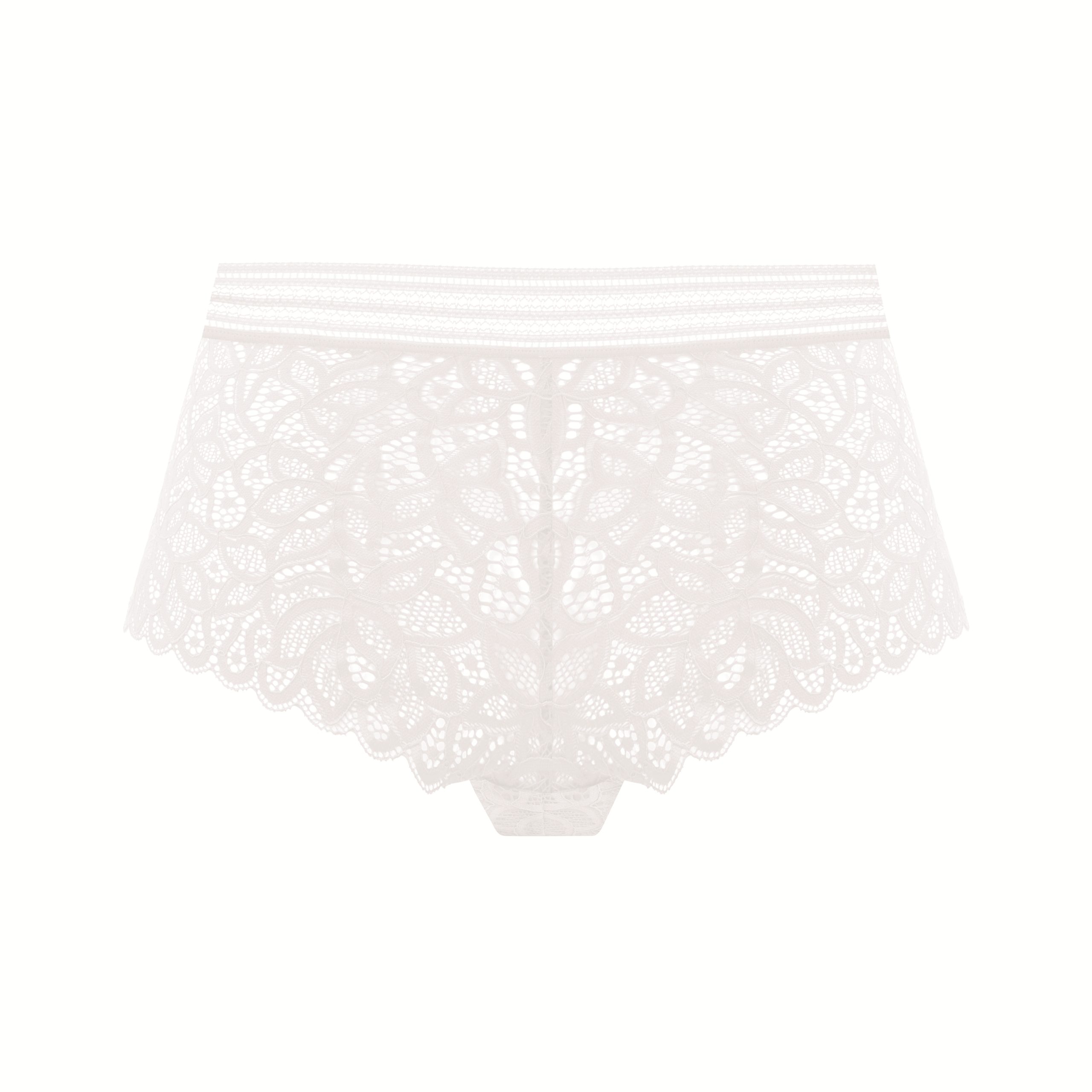 Culottes Shorty / Boxer blanc we148016 – Image 2