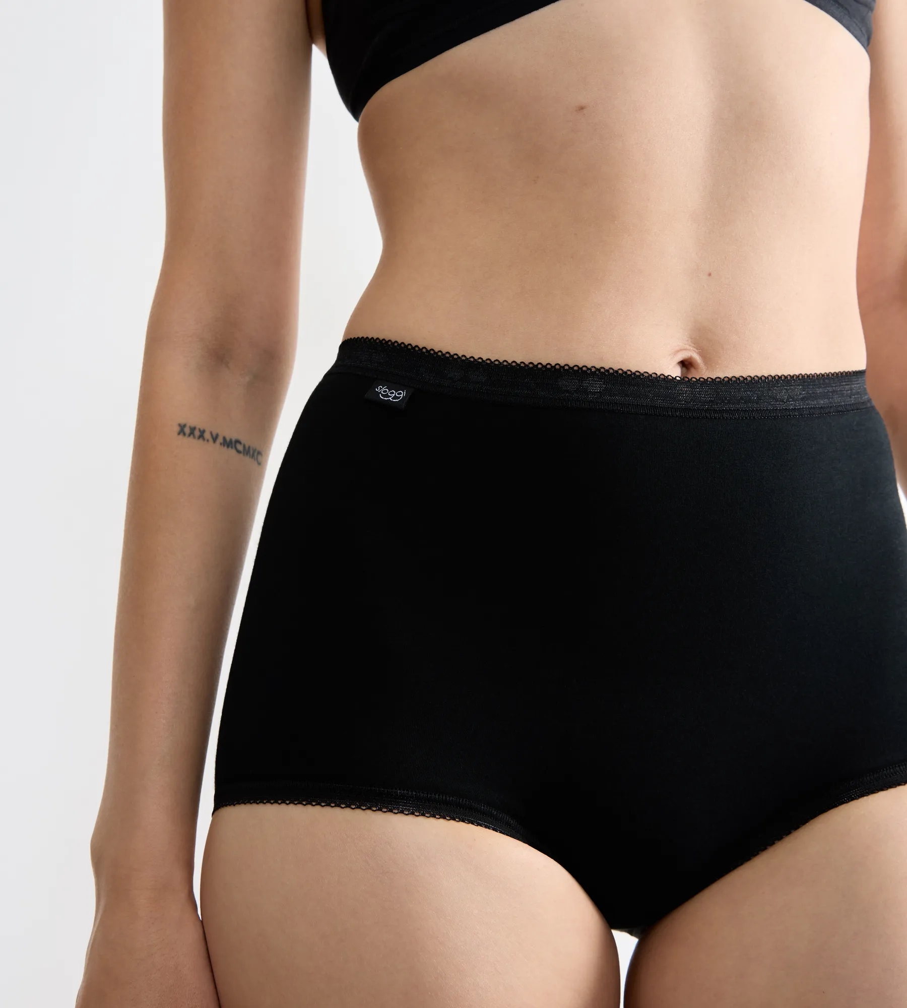 Culottes Culotte Haute noir 10028378 – Image 4