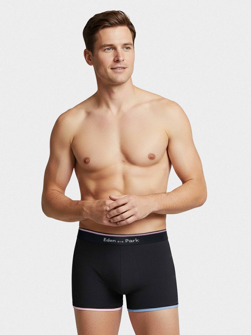 Les dessous Boxer bleu ep1221h79