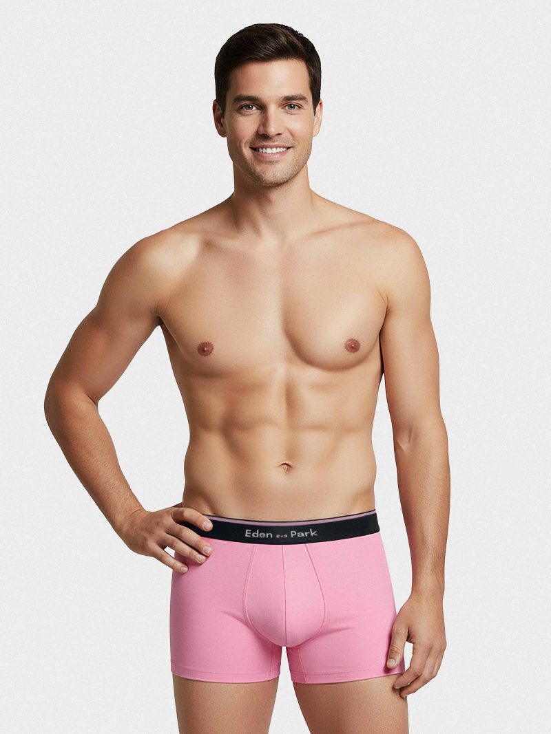 Les dessous Boxer rose ep1221h77