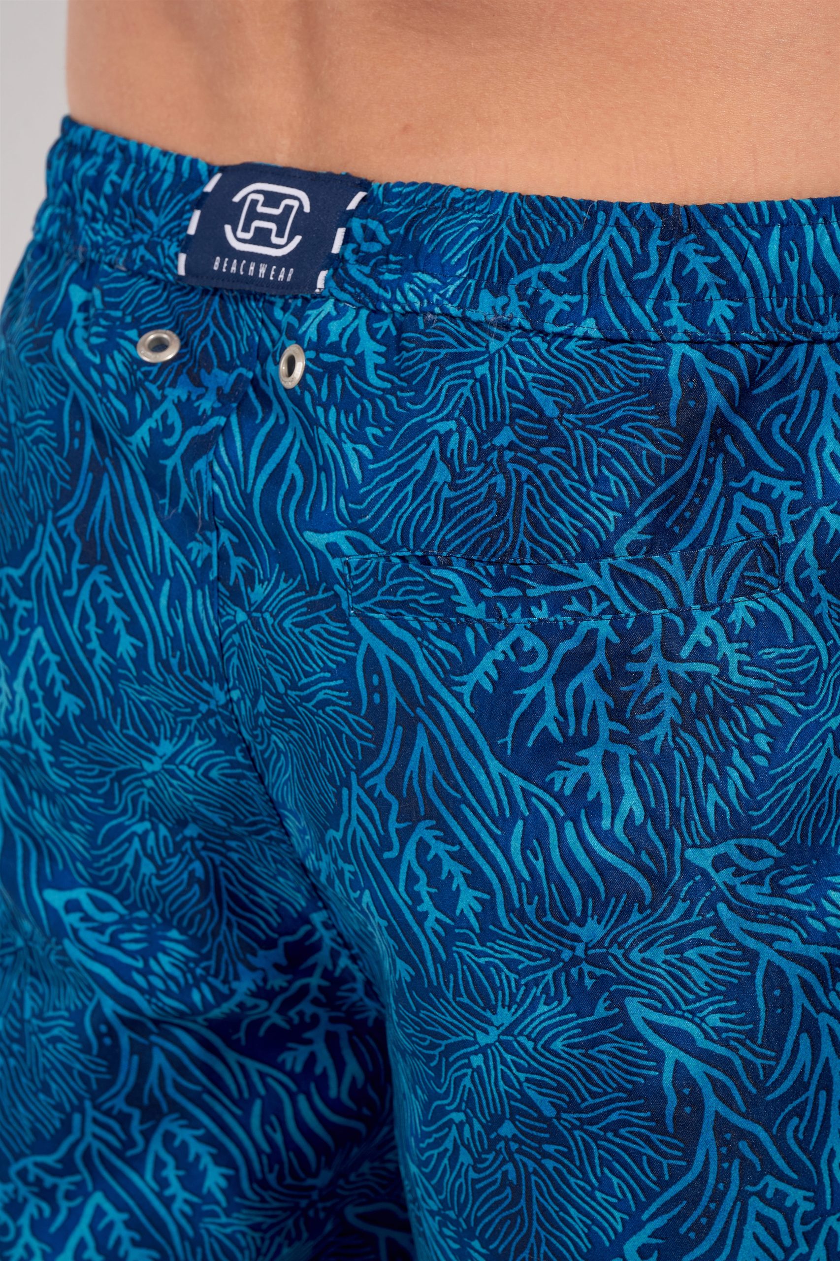 Bain Caleçon de bain bleu 403191 – Image 7