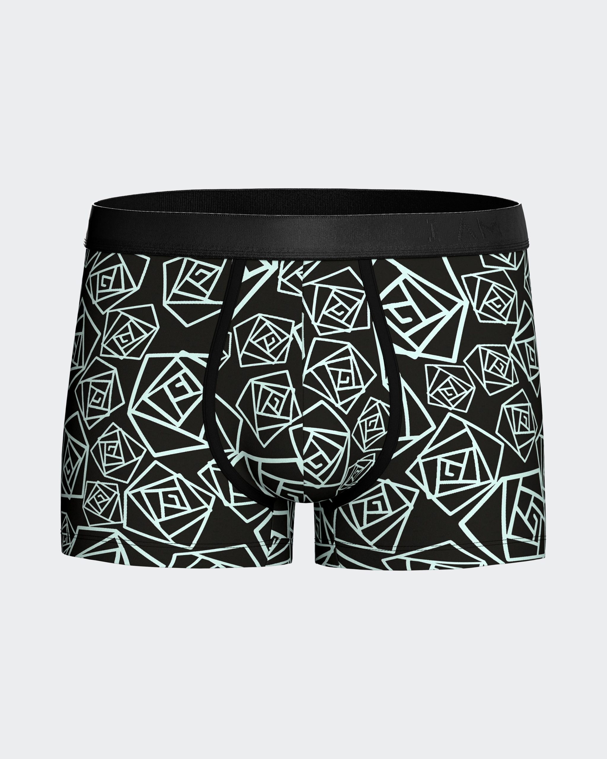 Les dessous Boxer noir ii1221p49