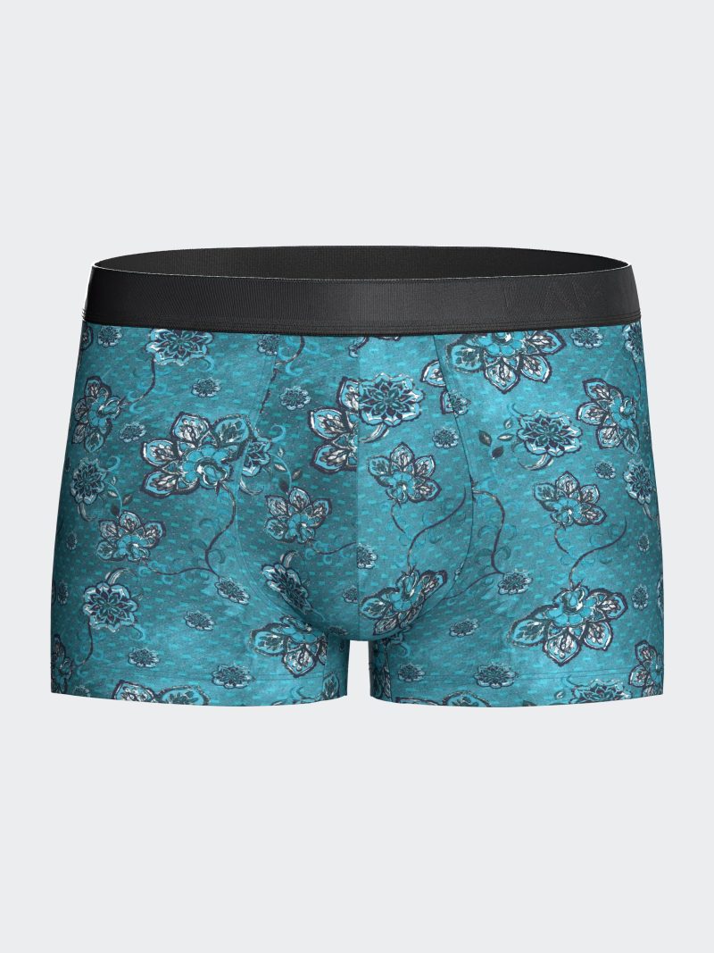 Les dessous Boxer vert ii1221p45