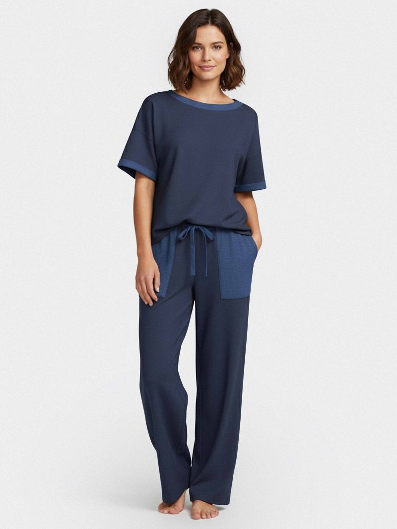Nuit & Homewear Ensemble détente bleu jeans im8561p61