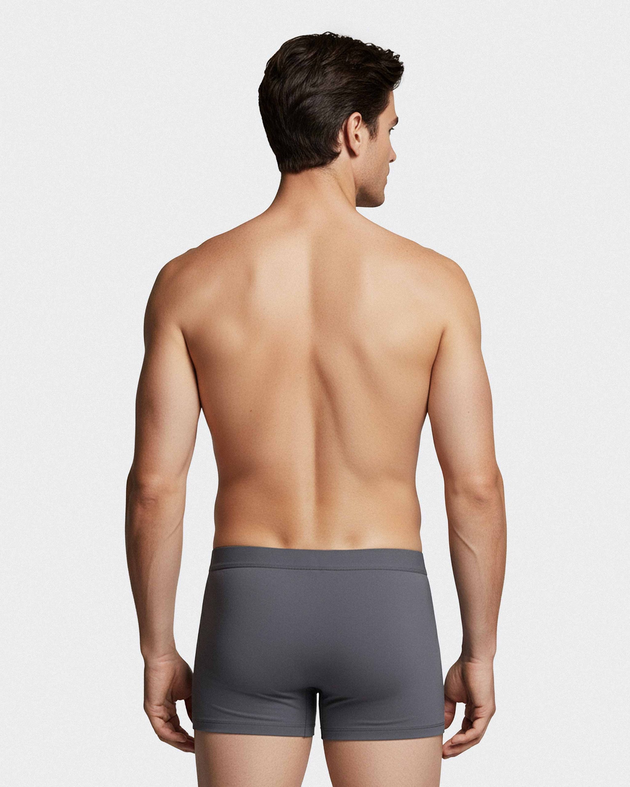 Les dessous Boxer gris im1222p12p2 – Image 4