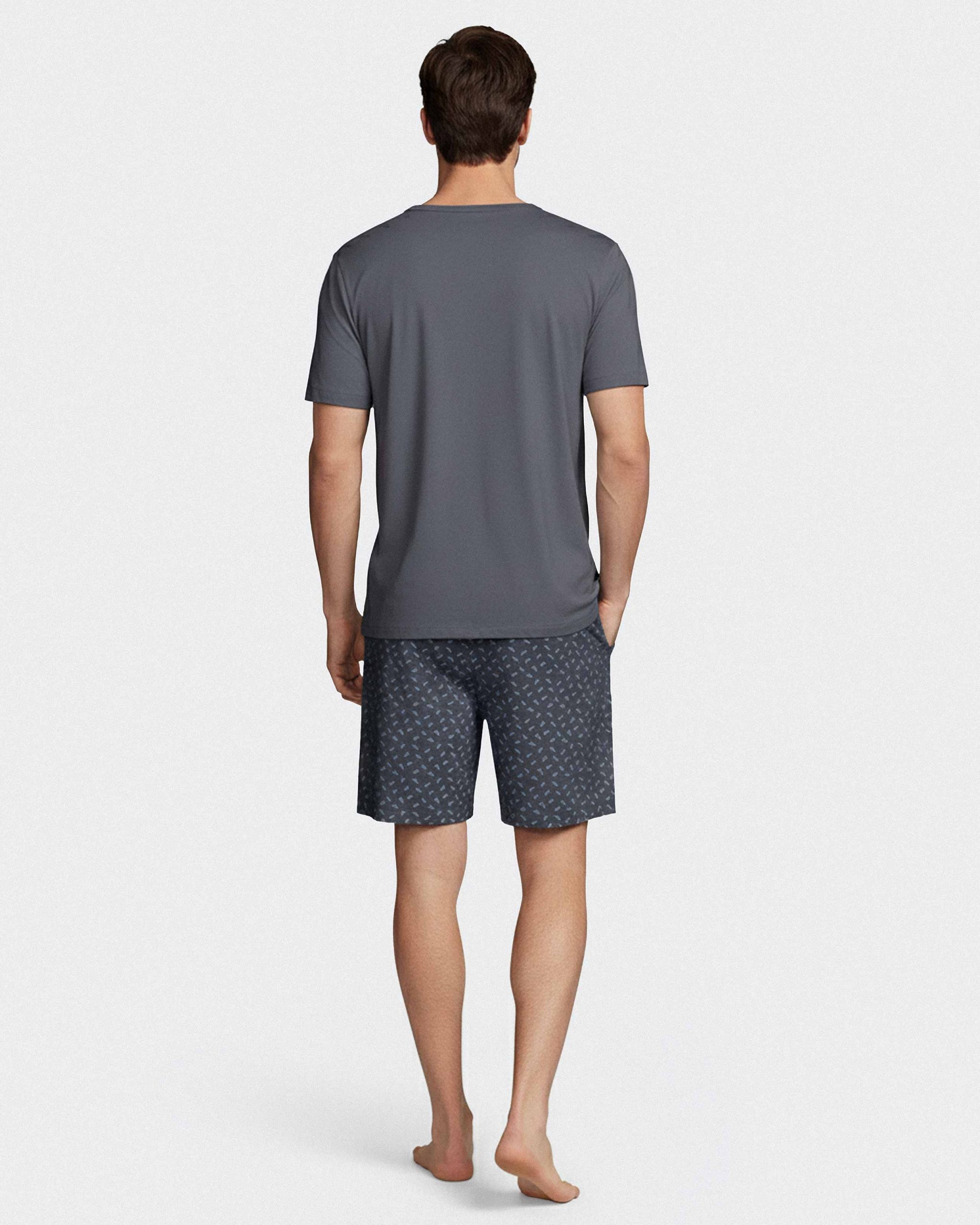Nuit & Homewear Pyjama et Pyjacourt gris im1512p12 – Image 2