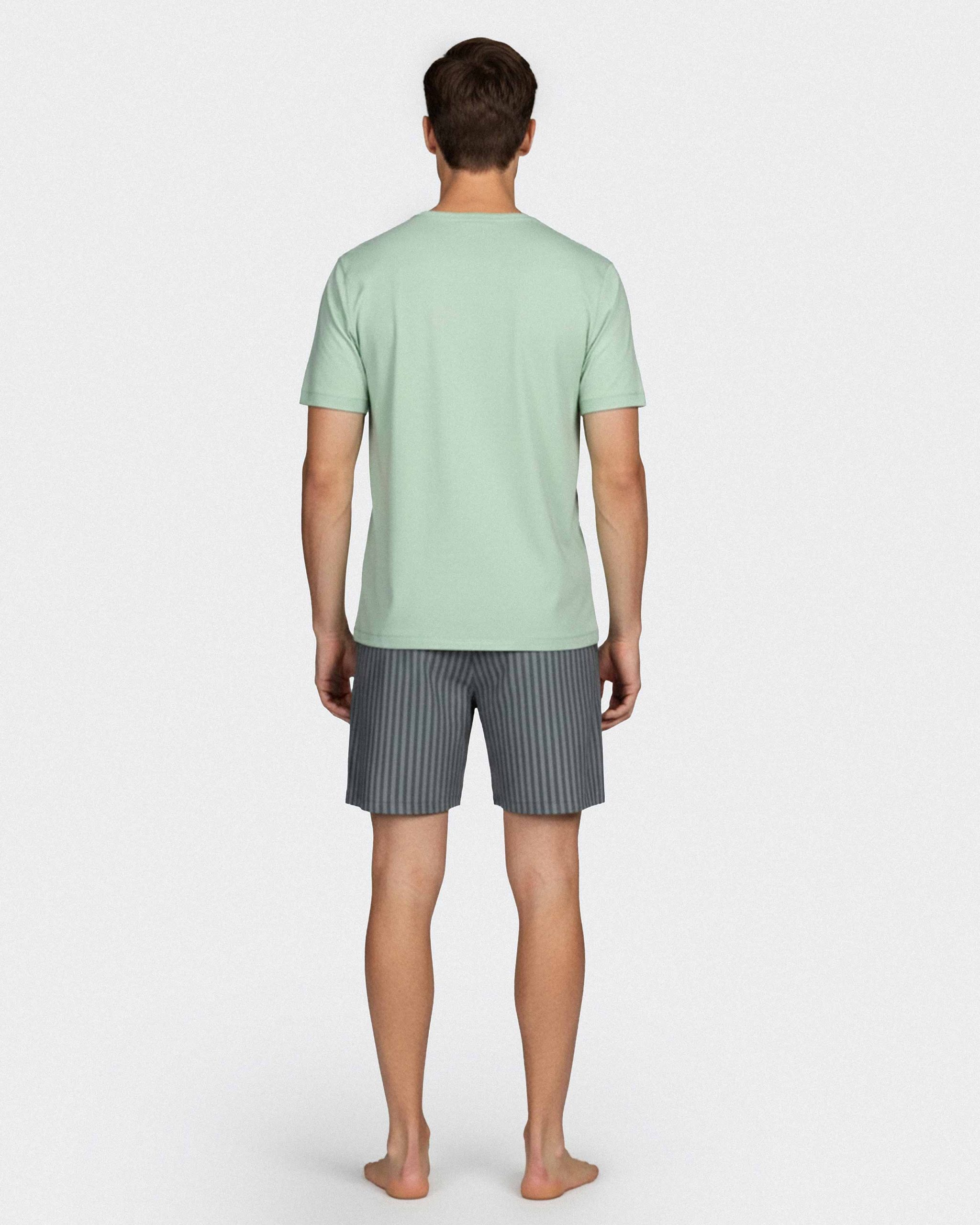 Nuit & Homewear Pyjama et Pyjacourt vert im1511p16 – Image 2