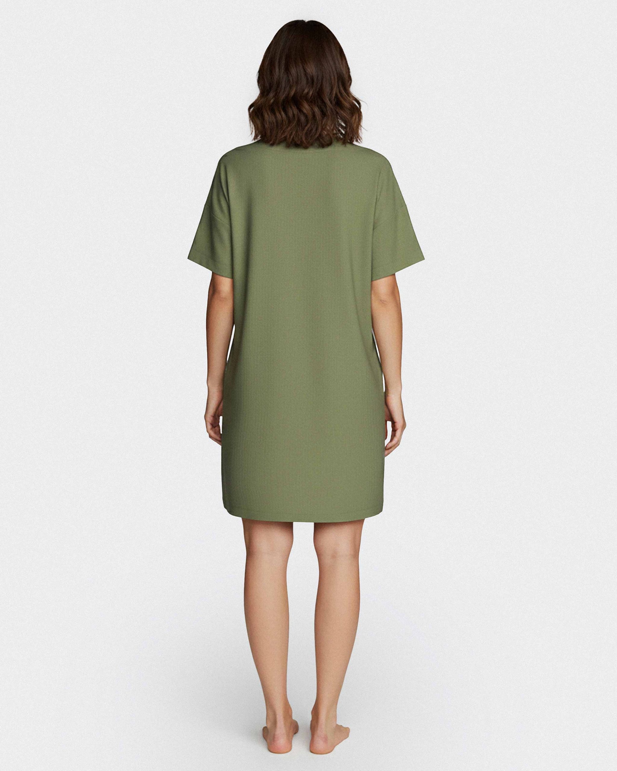 Nuit & Homewear Ensemble détente vert im8662p60 – Image 2
