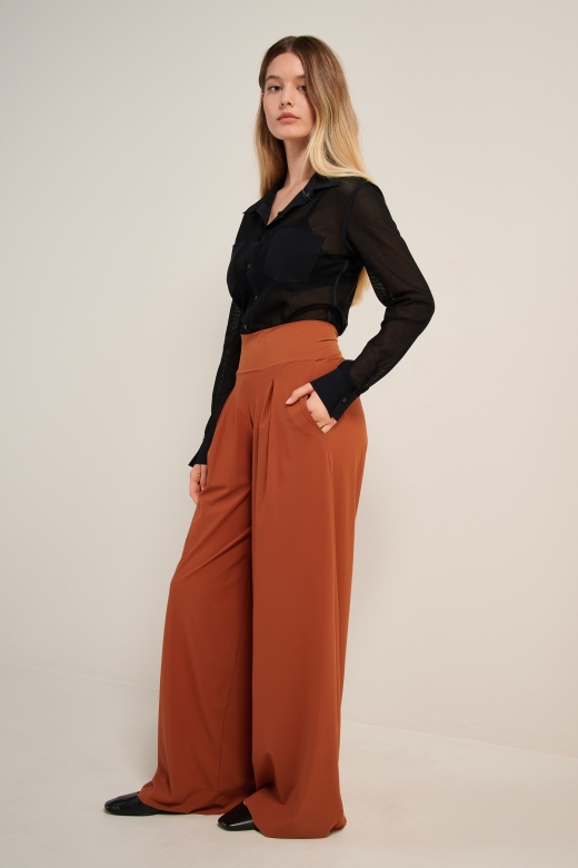 Nuit & Homewear Legging / Pantalon noisette panna 45 – Image 4