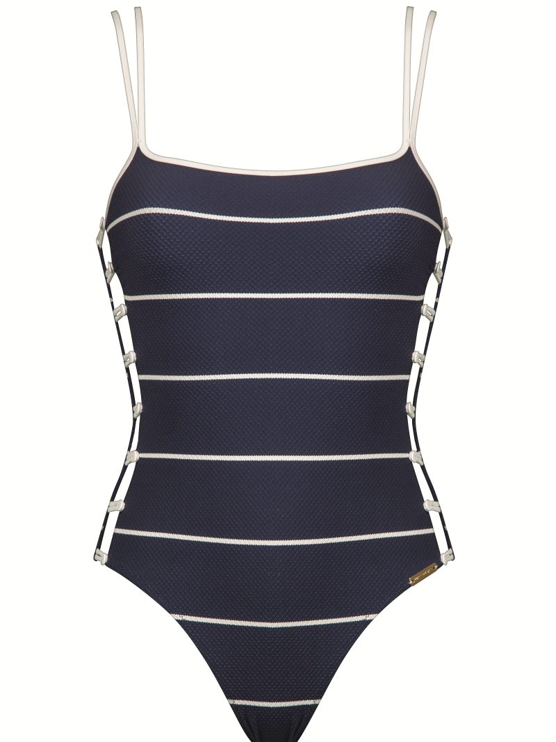 Bain Maillot de bain 1 Pièce 116 navy white 8169
