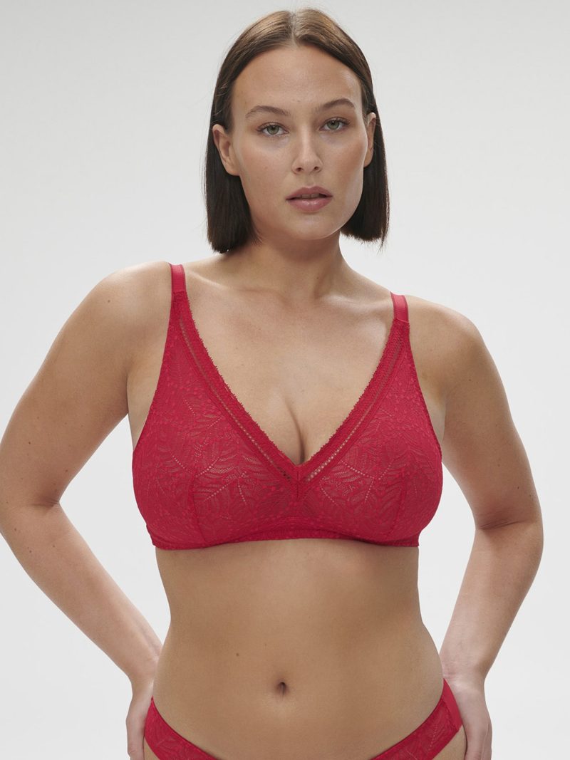 Soutiens-Gorge Sans armatures rubis rose 12s210
