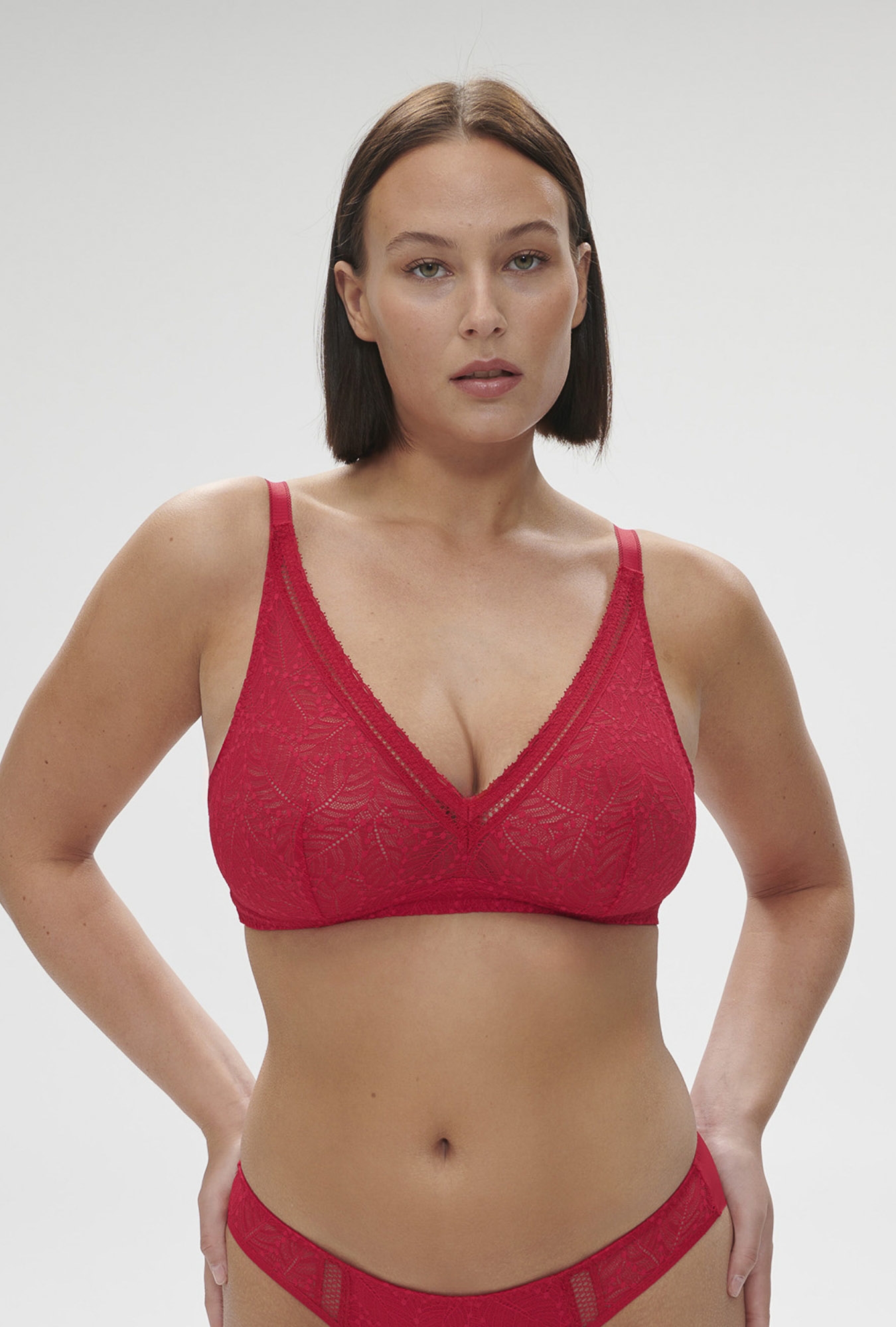 Soutiens-Gorge Sans armatures rubis rose 12s210