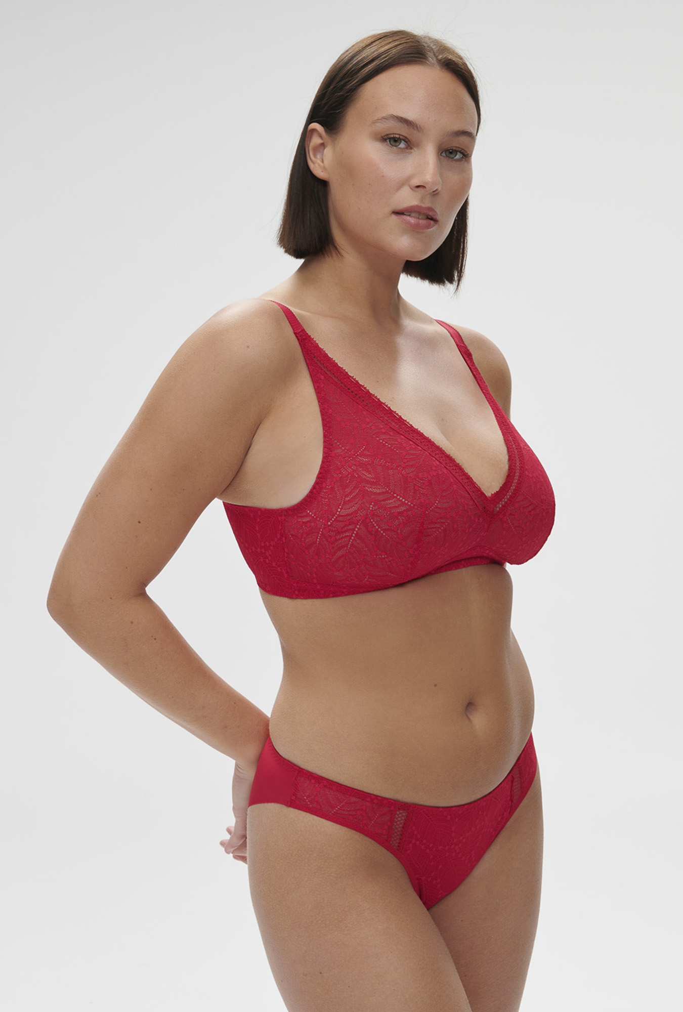Soutiens-Gorge Sans armatures rubis rose 12s210 – Image 4