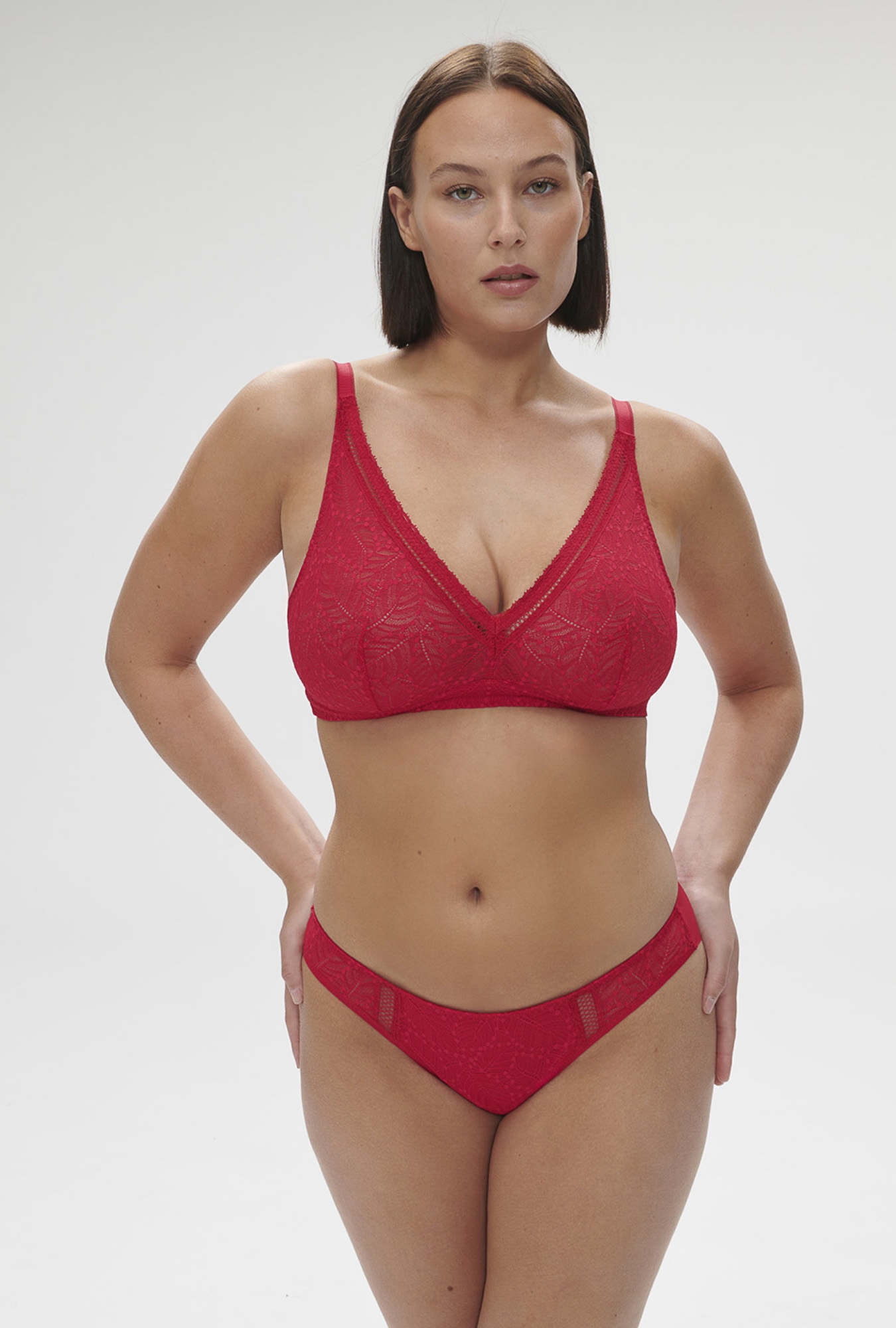 Soutiens-Gorge Sans armatures rubis rose 12s210 – Image 5