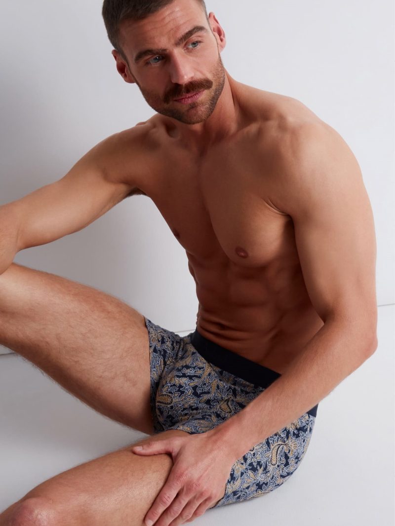 Les dessous Boxer paisley xb78t