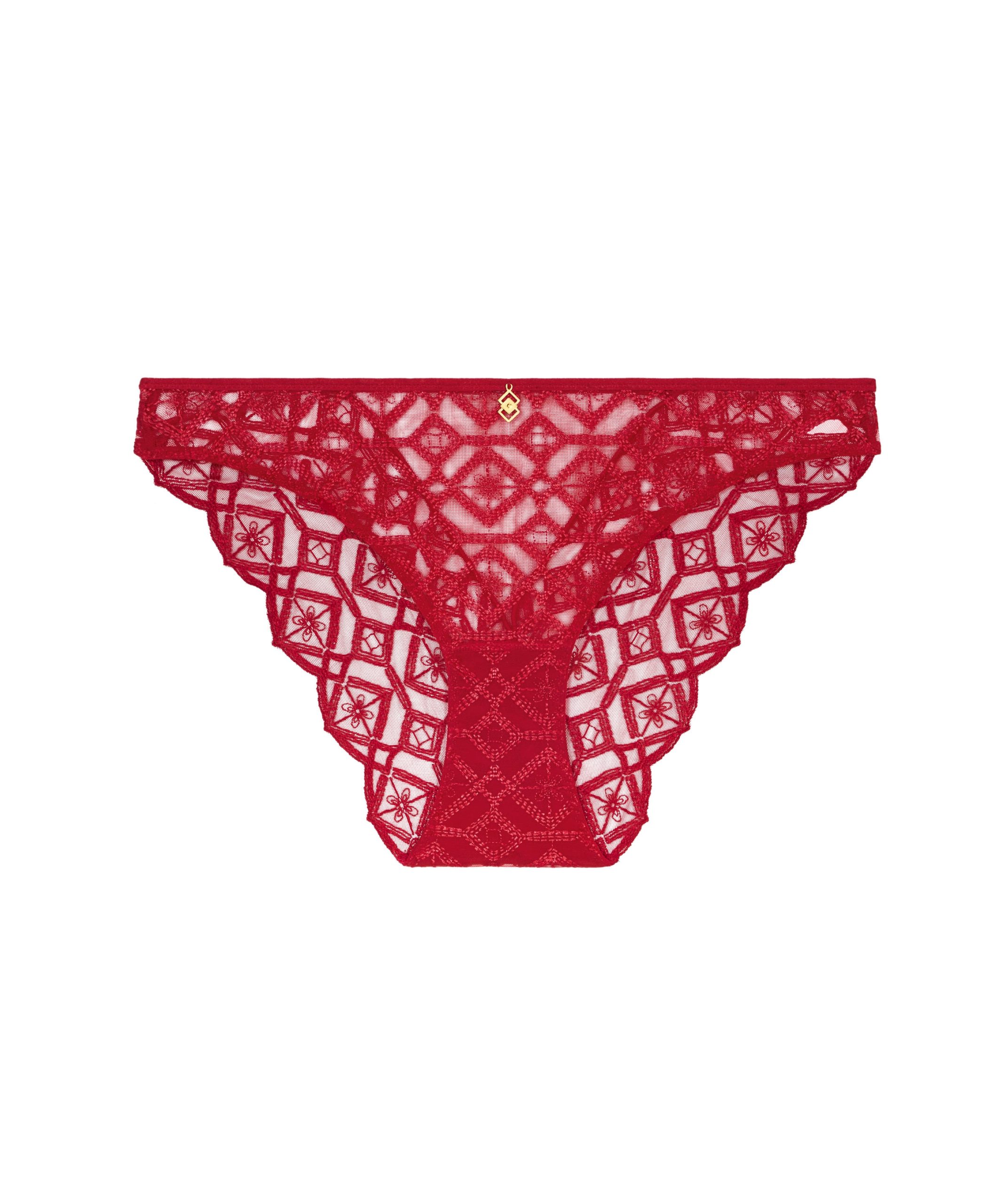 Culottes Slip red berry 5b27 – Image 5