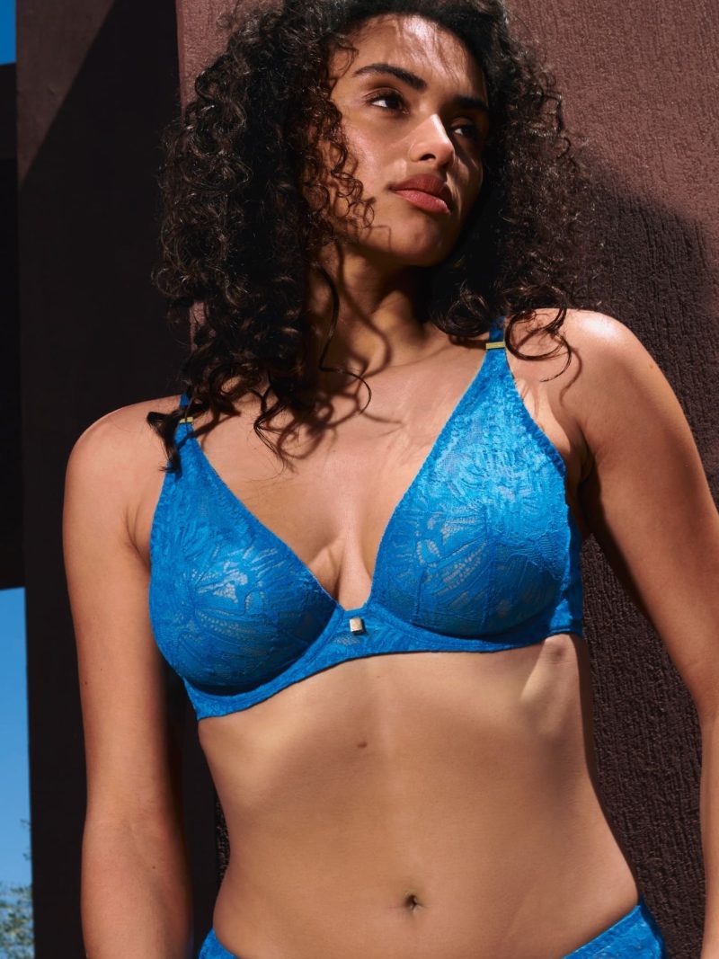 Soutiens-Gorge Triangle azur 4af12