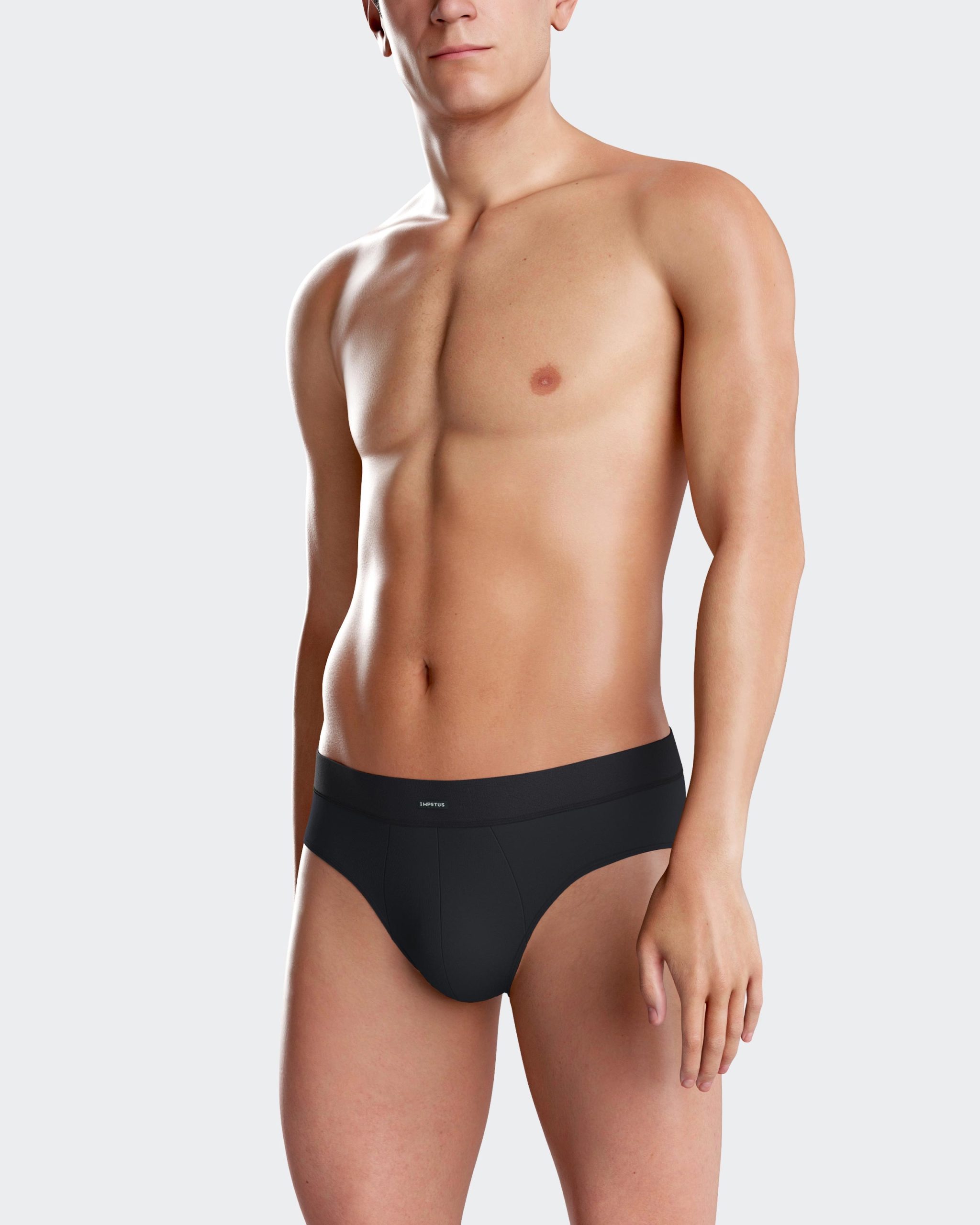 Les dessous Slip marine imprimé + marine im1123n73p2 – Image 4