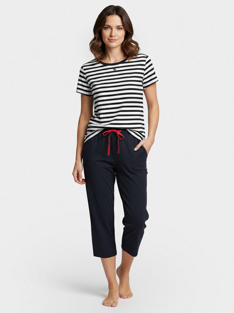 Nuit & Homewear Pyjama / Pyjacourt rayé marine im8561p56